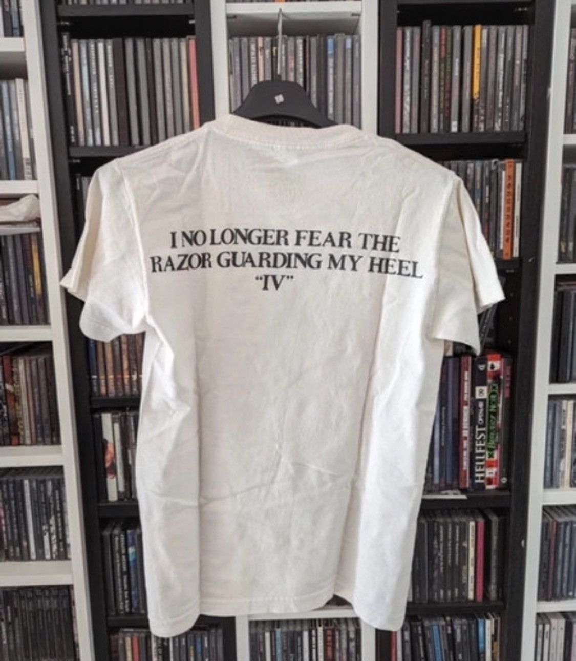 image of G59 Records Suicideboys I No Longer Fear The Razor Guarding My Heel Iv in White, Men's (Size Small)