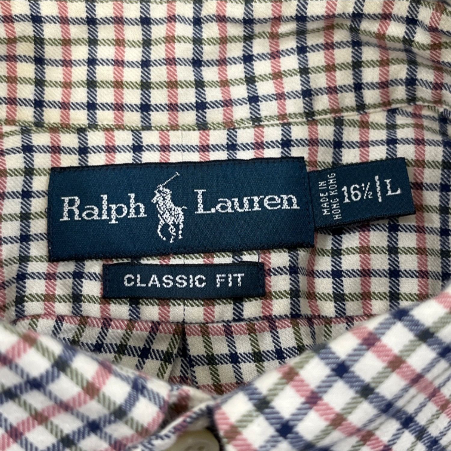Ralph Lauren Ralph Lauren Men's Cream Shirt/Button Up Sz L SKU 4359 Size US L / EU 52-54 / 3 - 4 Thumbnail