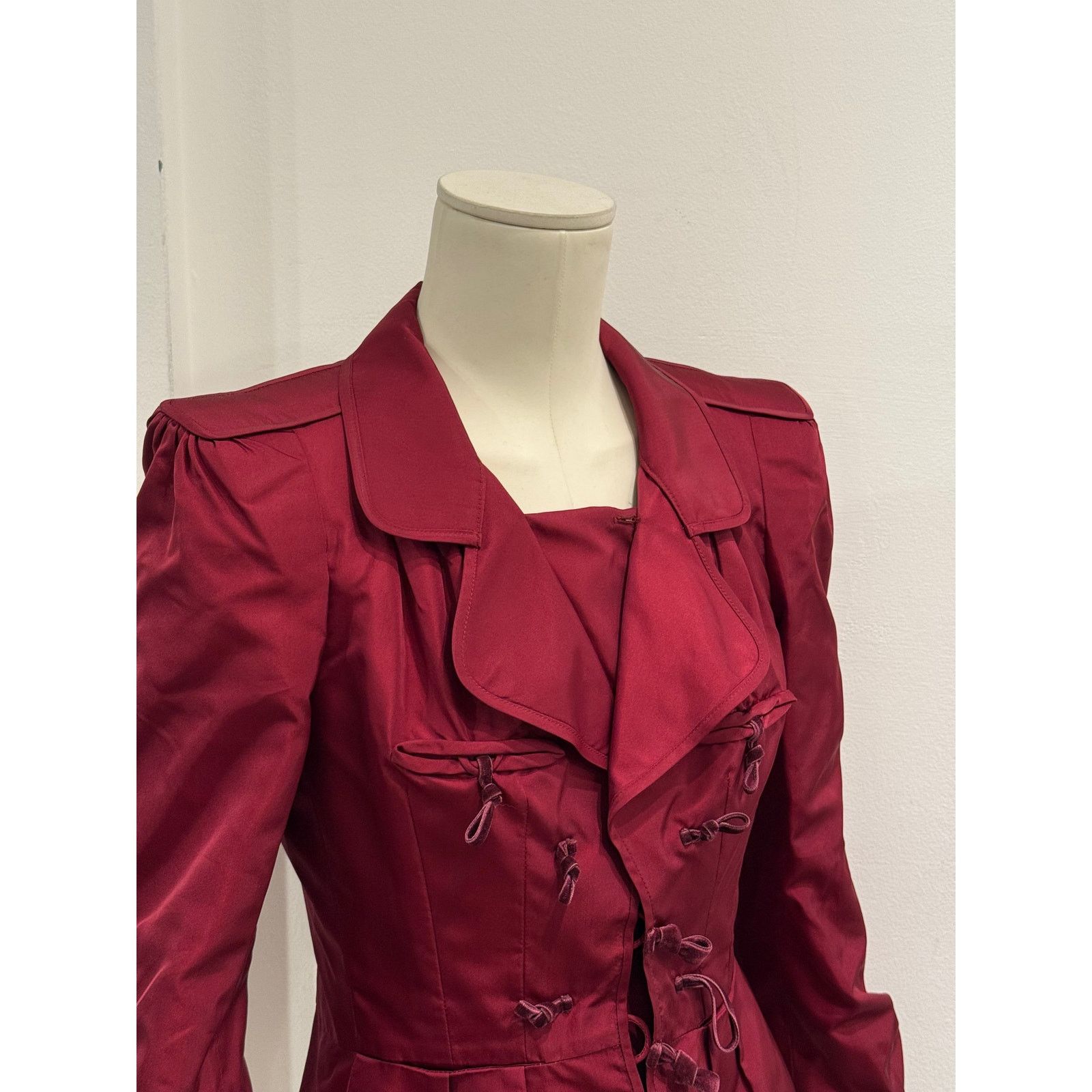 Saint Laurent Paris 2004 Yves Saint Laurent by Tom Ford runway pagoda jacket Size S / US 4 / IT 40 - 5 Thumbnail