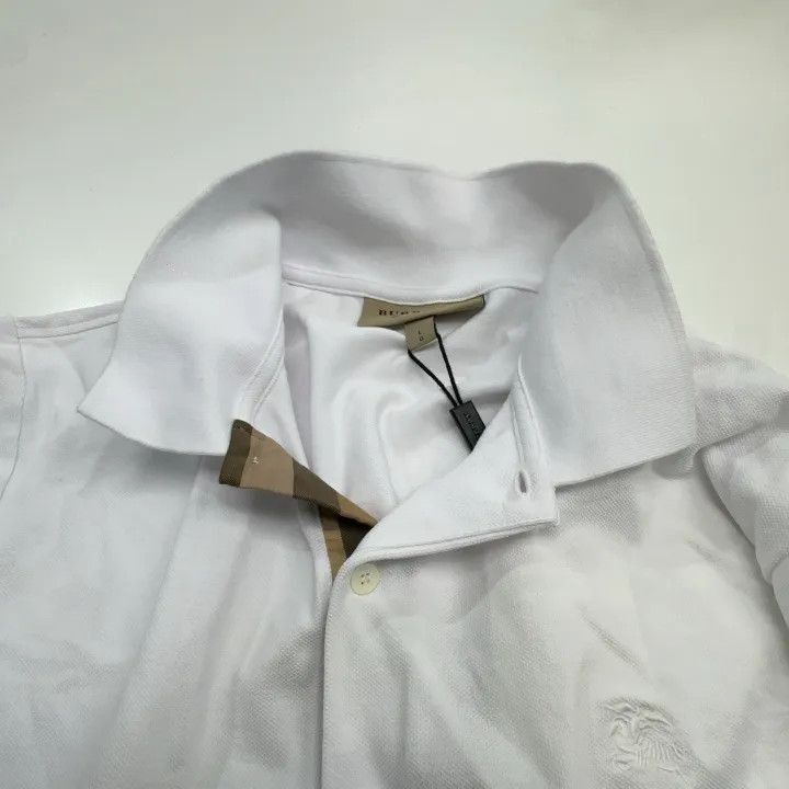 Burberry Burberry Burberry Logo Short Sleeve Polo Shirt for Men-250 Size US L / EU 52-54 / 3 - 4 Thumbnail