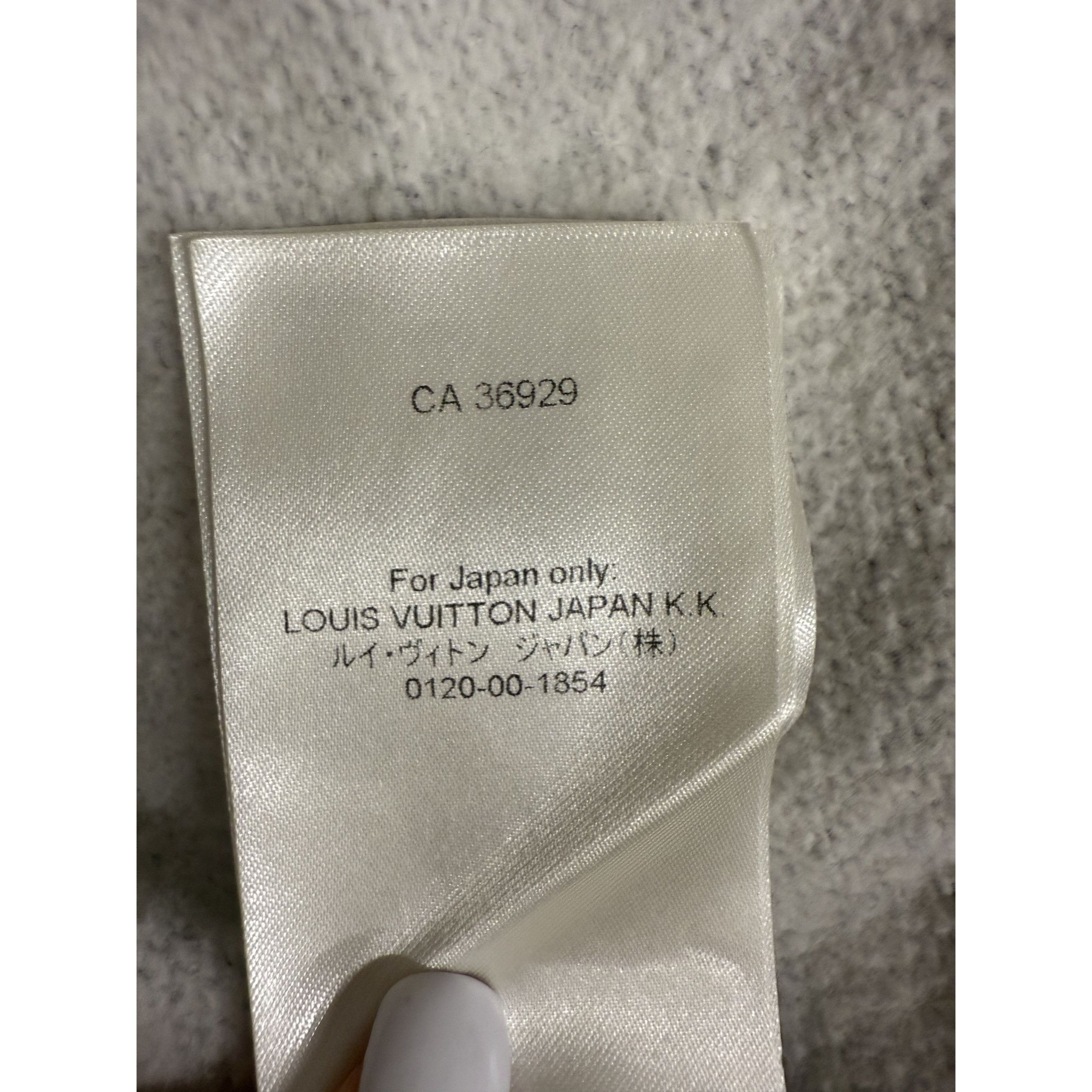Louis Vuitton Louis Vuitton Gray Cotton Sweatshirt XXL Japan Exclusive Size US XXL / EU 58 / 5 - 6 Thumbnail