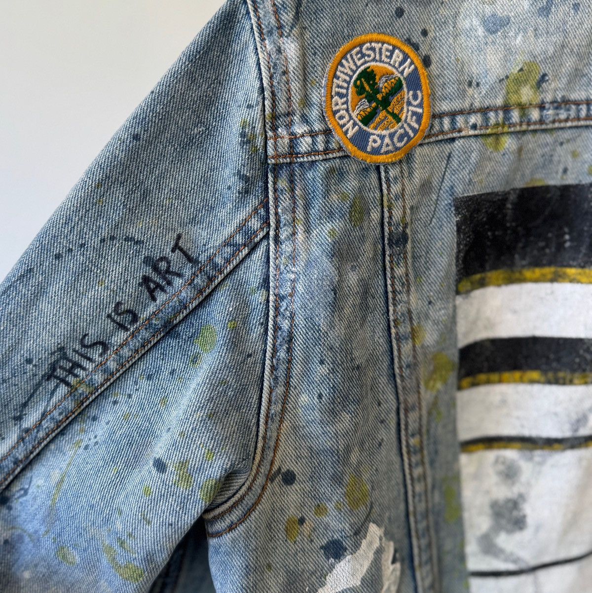 Gap GAP Artist-Customized Denim Jacket – Men’s M Size US M / EU 48-50 / 2 - 5 Thumbnail