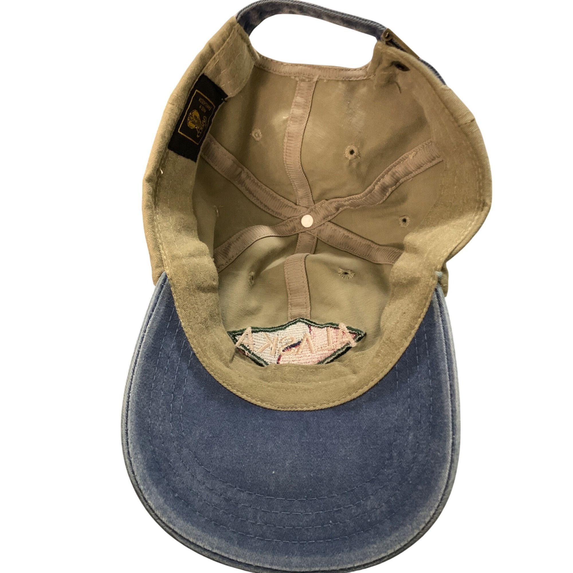 Other 16. Baseball Cap Alaska Two Color Cap with Embroidered Embl Size ONE SIZE - 6 Thumbnail