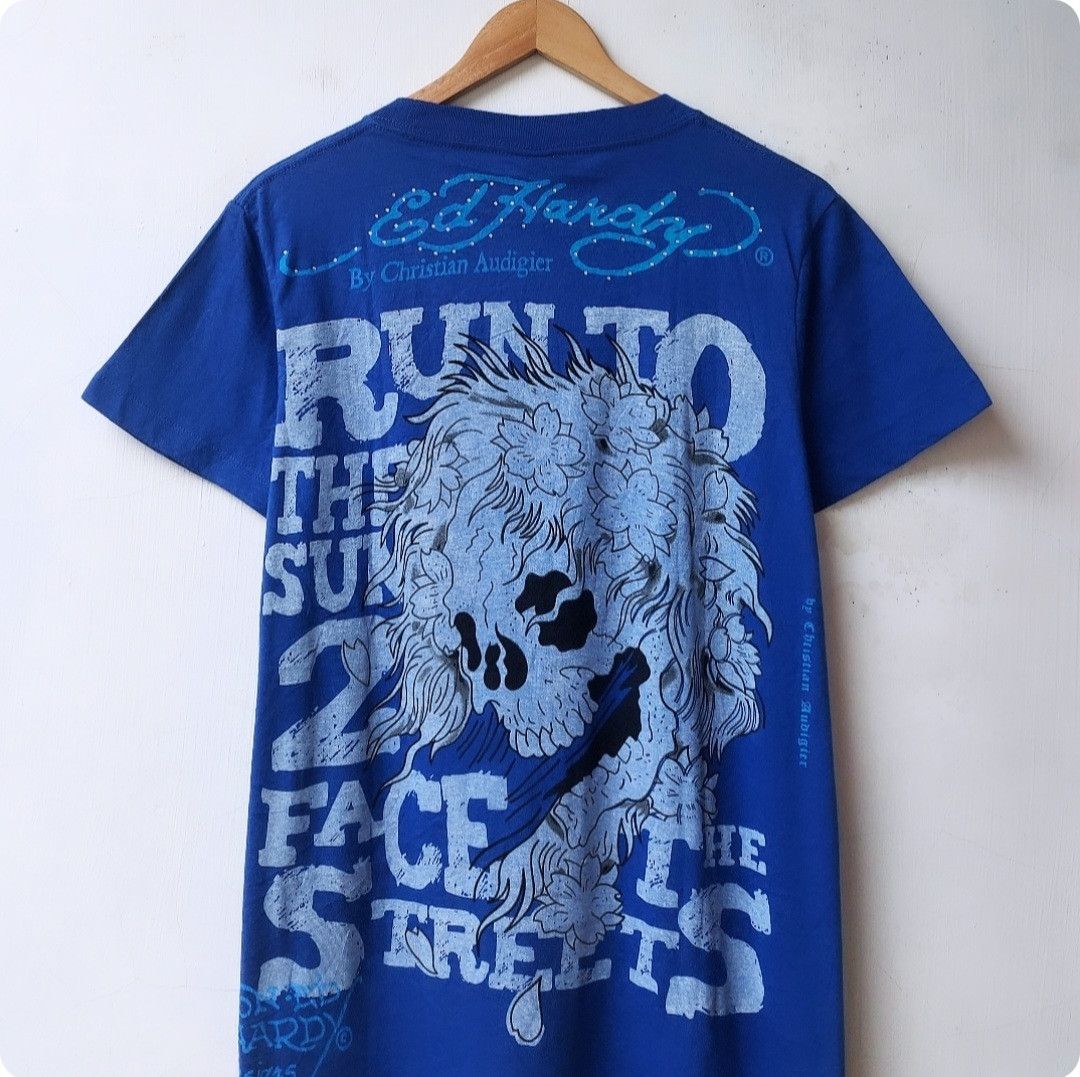 Christian Audigier × Ed Hardy Ed Hardy By Christian Audigier Allover Print T-shirt Size US M / EU 48-50 / 2 - 4 Thumbnail
