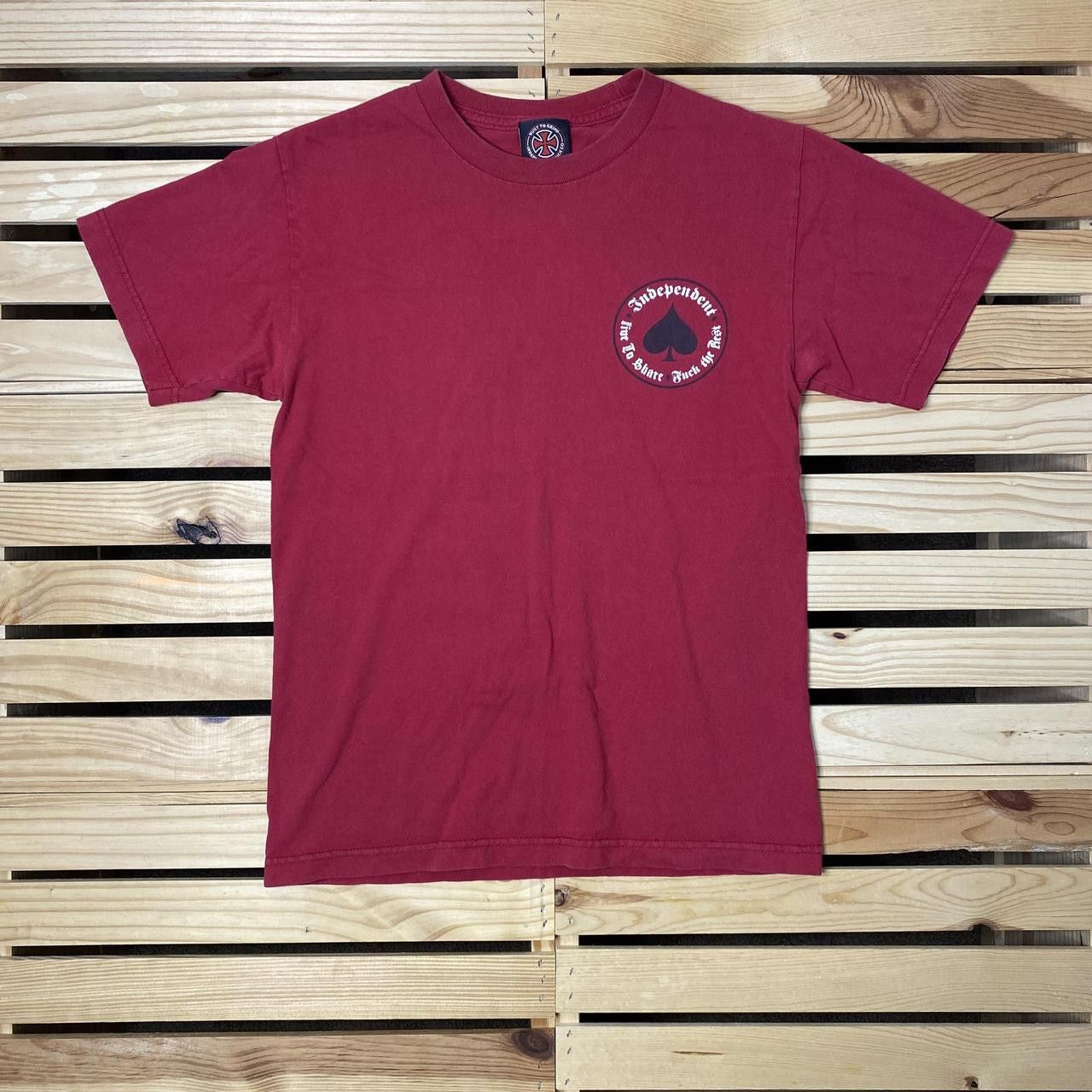 Independent Truck Co. Vintage Independent Trucks Co. Red Skate Tee Size Medium Size US M / EU 48-50 / 2 - 2 Thumbnail