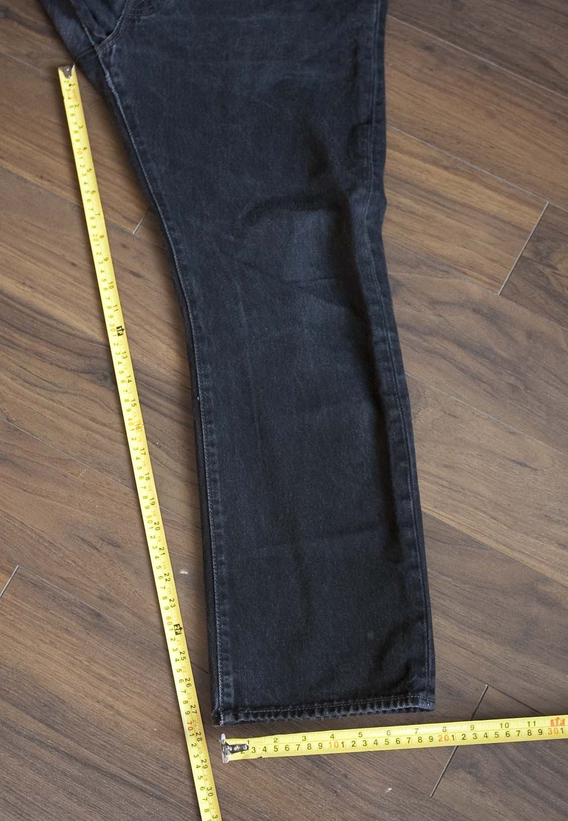 Levi's Levis Jeans 501 Black / Dark Gray Jeans Size 36x27.5 Size US 36 / EU 52 - 6 Thumbnail