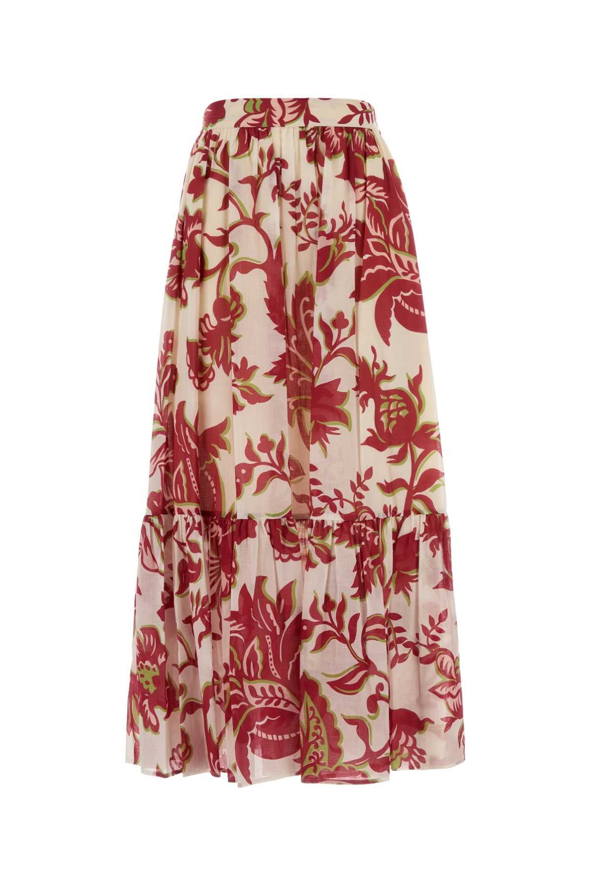 Printed Cotton Skirt