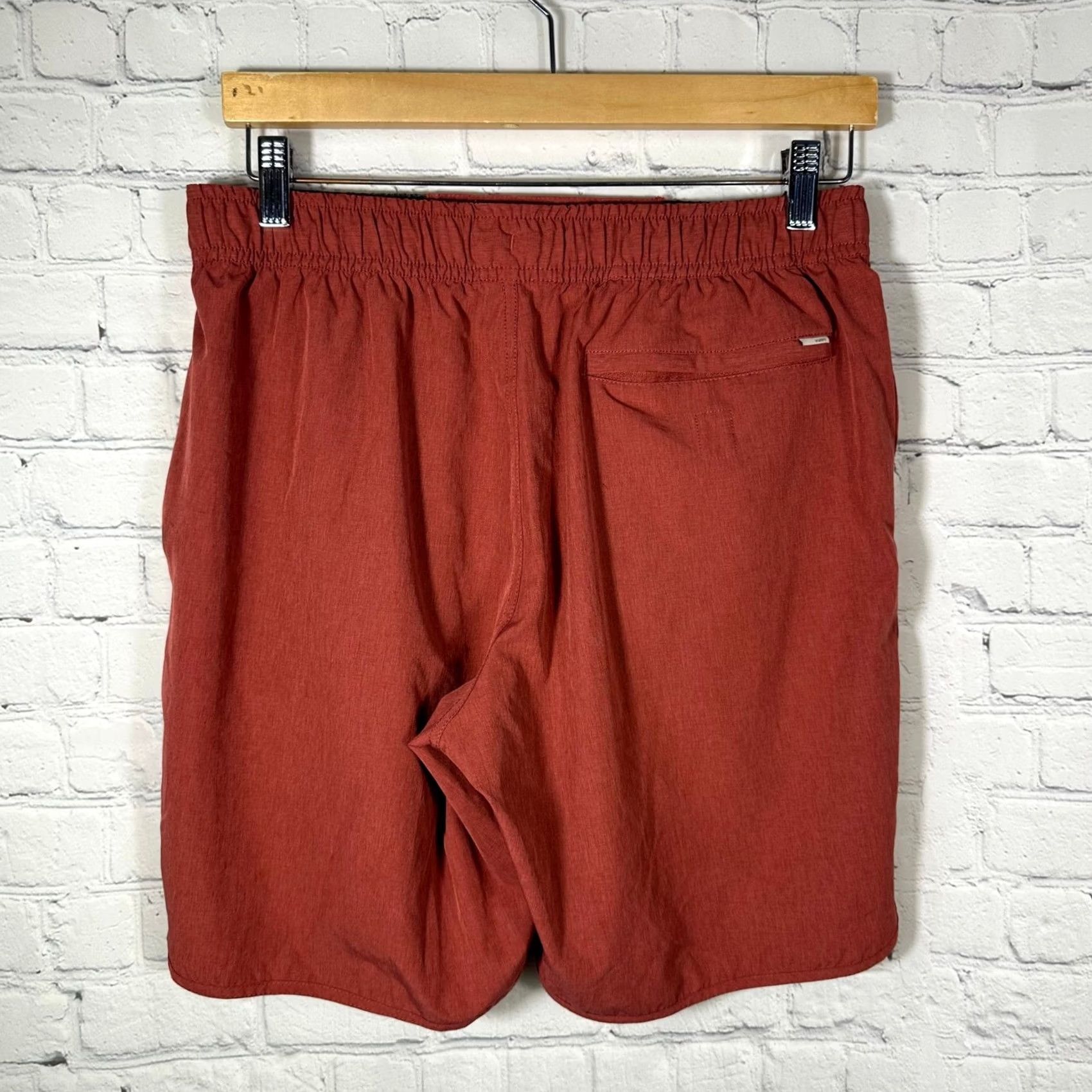 Vuori Vuori Kore Shorts Mens Small Red Heathered Training Athletic Gym Shorts Size US 29 - 6 Thumbnail