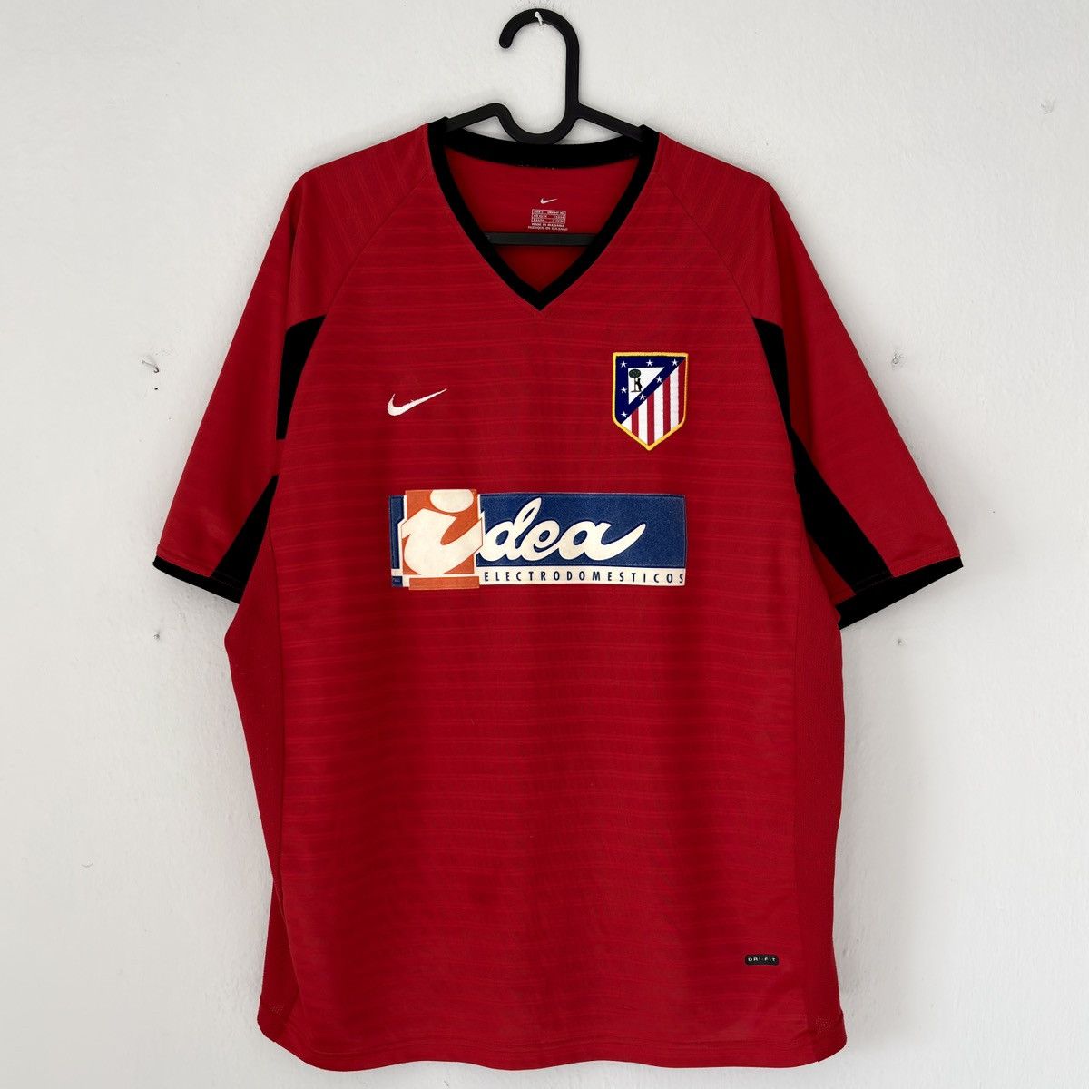 Nike × Vintage 2001 2002 Atletico Nike Retro Vintage Soccer Jersey Kit Tee Size US L / EU 52-54 / 3 - 3 Thumbnail