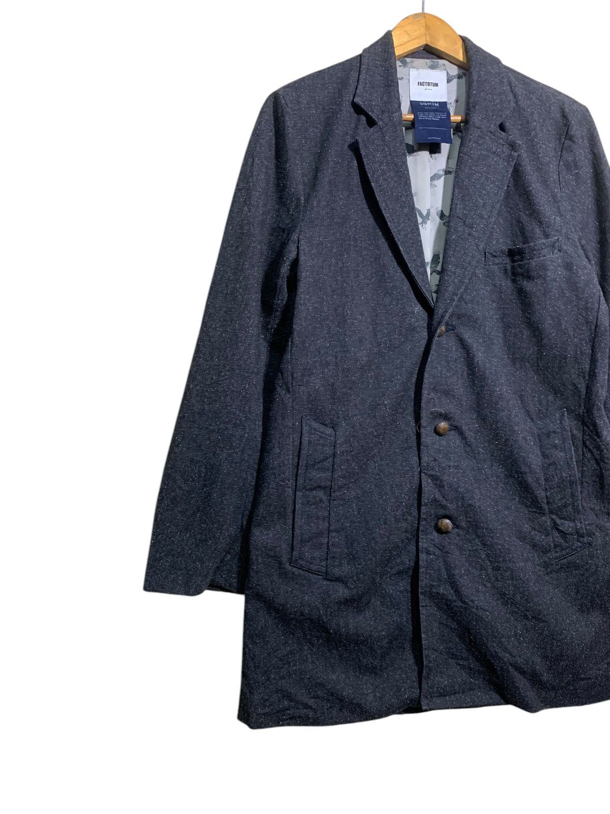 FACTOTUM × Sophnet. 🔥FACTOTUM DENIM JACKETS DARK BLUE Size US M / EU 48-50 / 2 - 3 Thumbnail