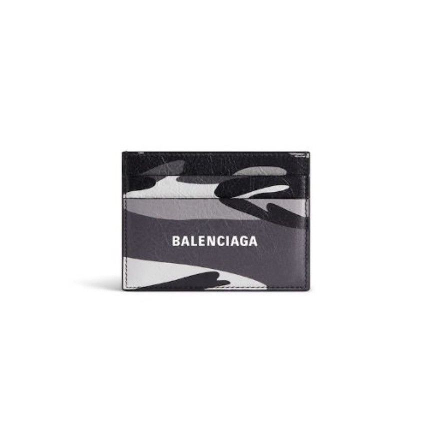 Balenciaga Cardholder in Camo Print Size ONE SIZE - 1 Preview