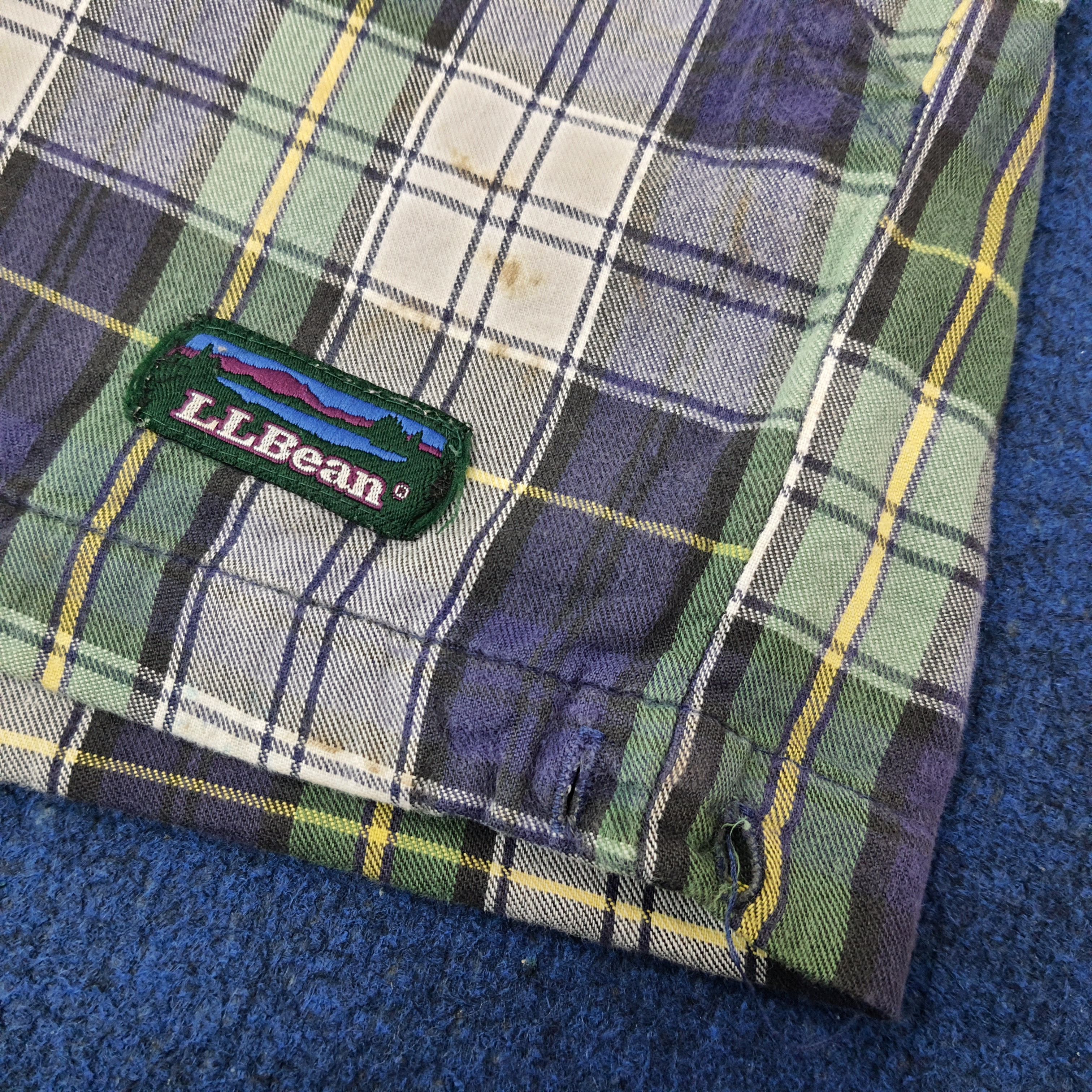 L.L. Bean Vintage L.L. Bean Long Sleeve Hoodie Tshirt C259N12 Size US L / EU 52-54 / 3 - 11 Thumbnail