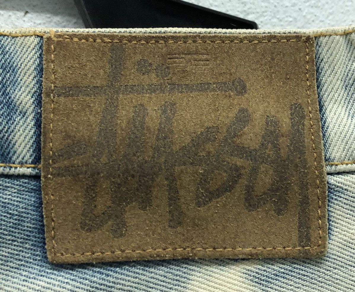 Stussy Vintage Stussy Japan Made In Usa Denim Pants Size US 34 / EU 50 - 9 Thumbnail