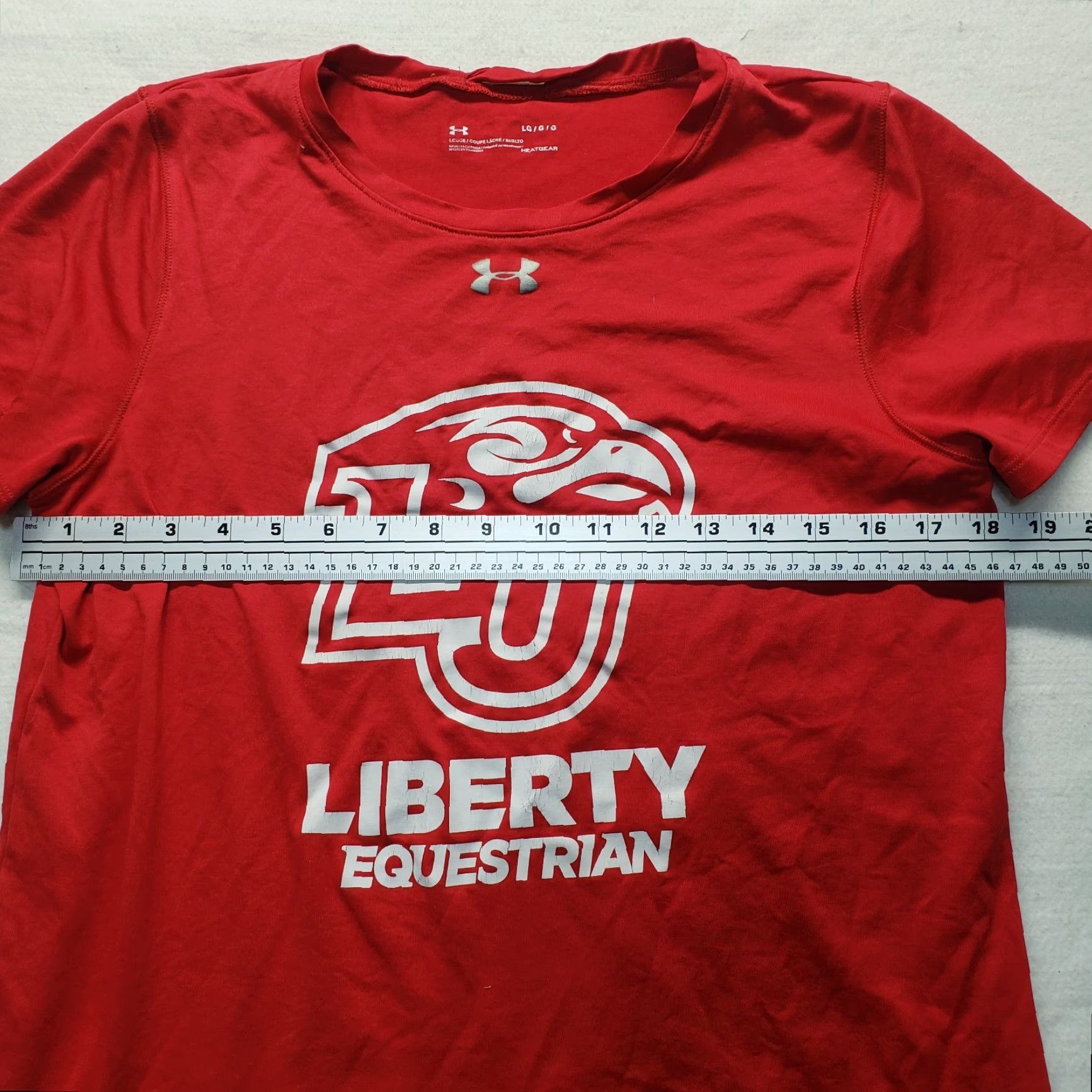 Under Armour Under Armour Shirt Men Red T-Shirt Short Sleeve Large L University Beach Summer 90s (none) Mens Size US L / EU 52-54 / 3 - 4 Thumbnail