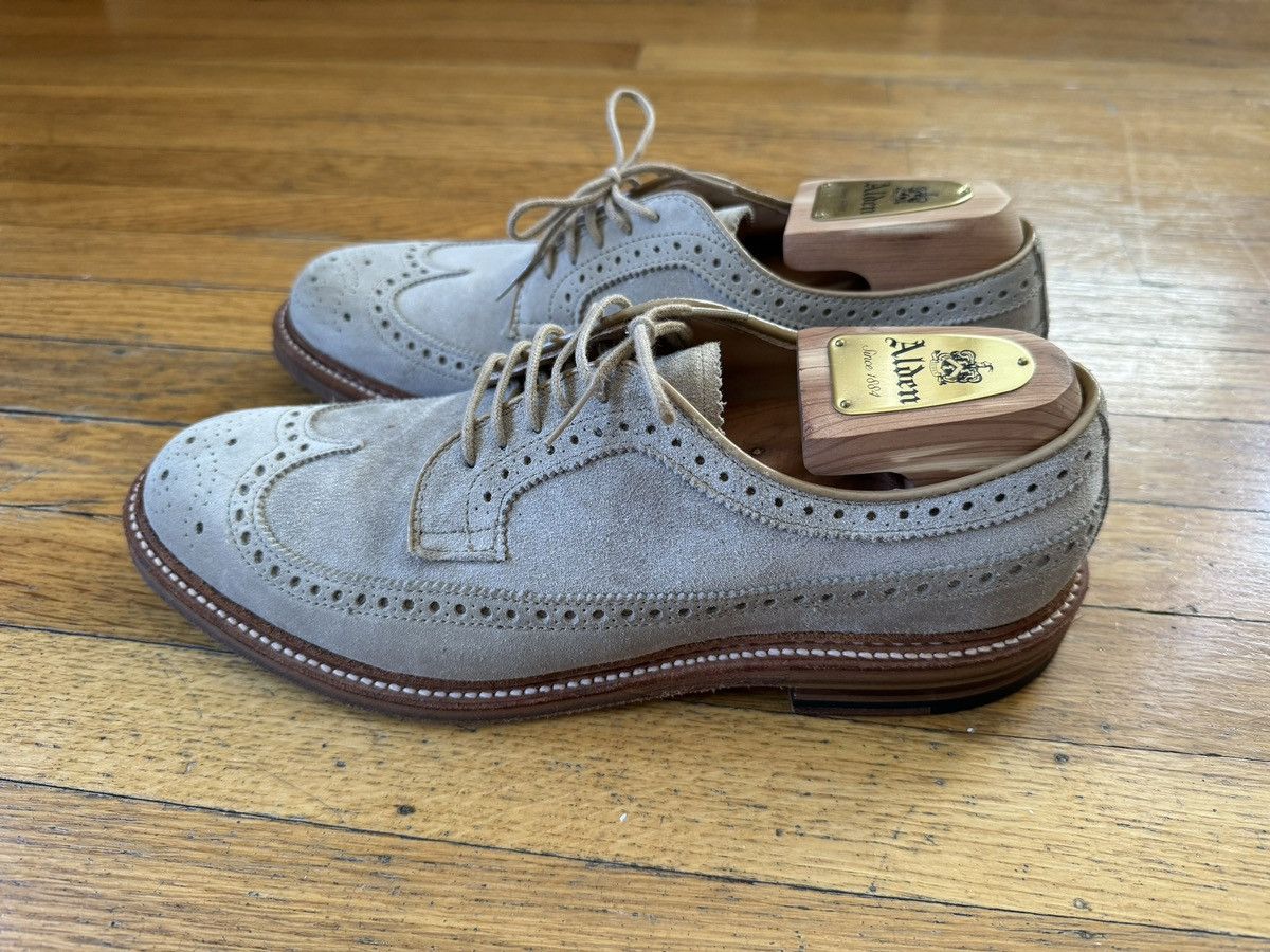 Alden × Todd Snyder Alden for Todd Snyder Suede Bluchers in “Milkshake” Size 8D Size US 8 / EU 41 - 2 Thumbnail