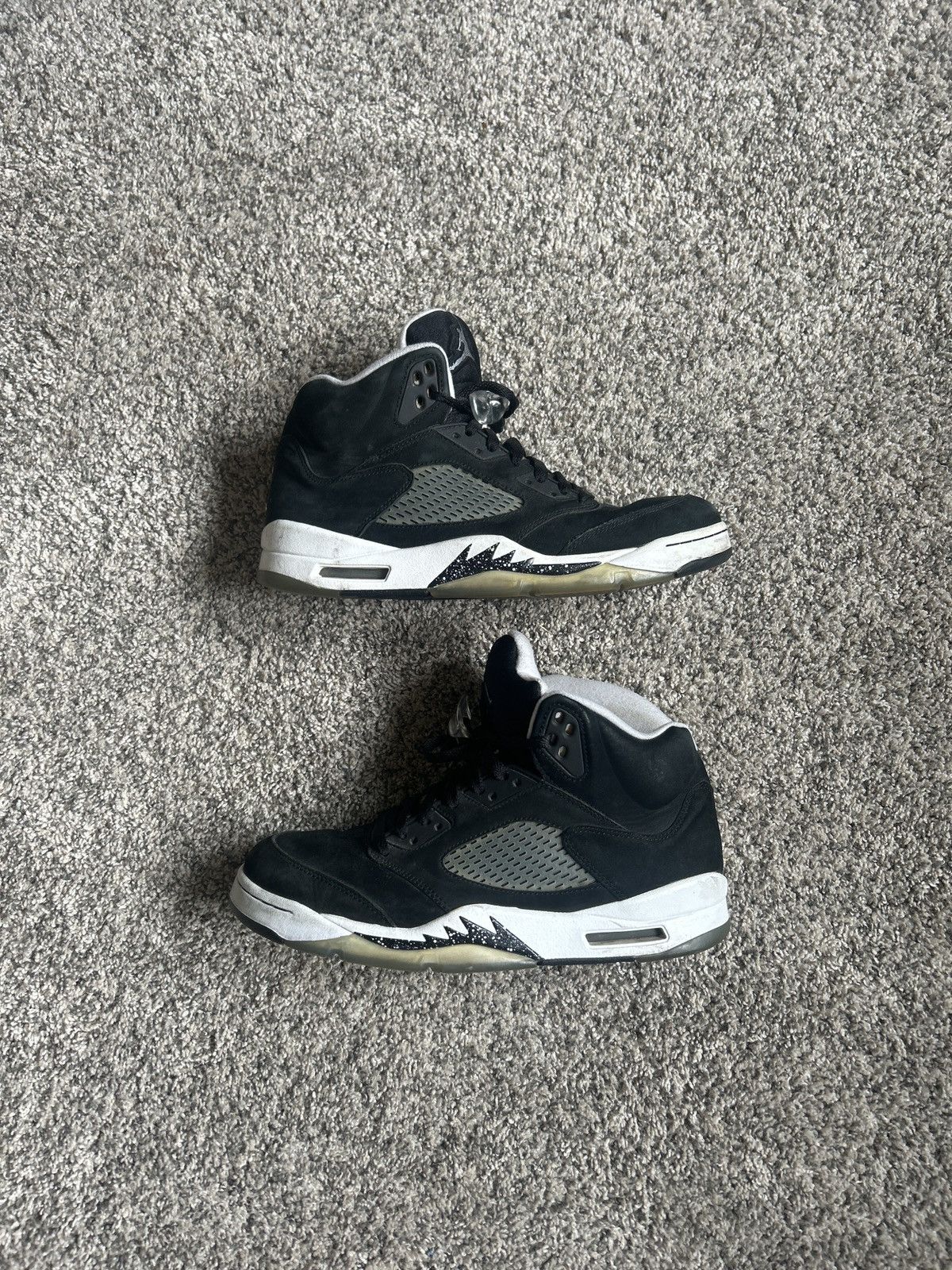 Nike Black Air Jordan 5 Oreos Size US 10.5 / EU 43-44 - 2 Thumbnail