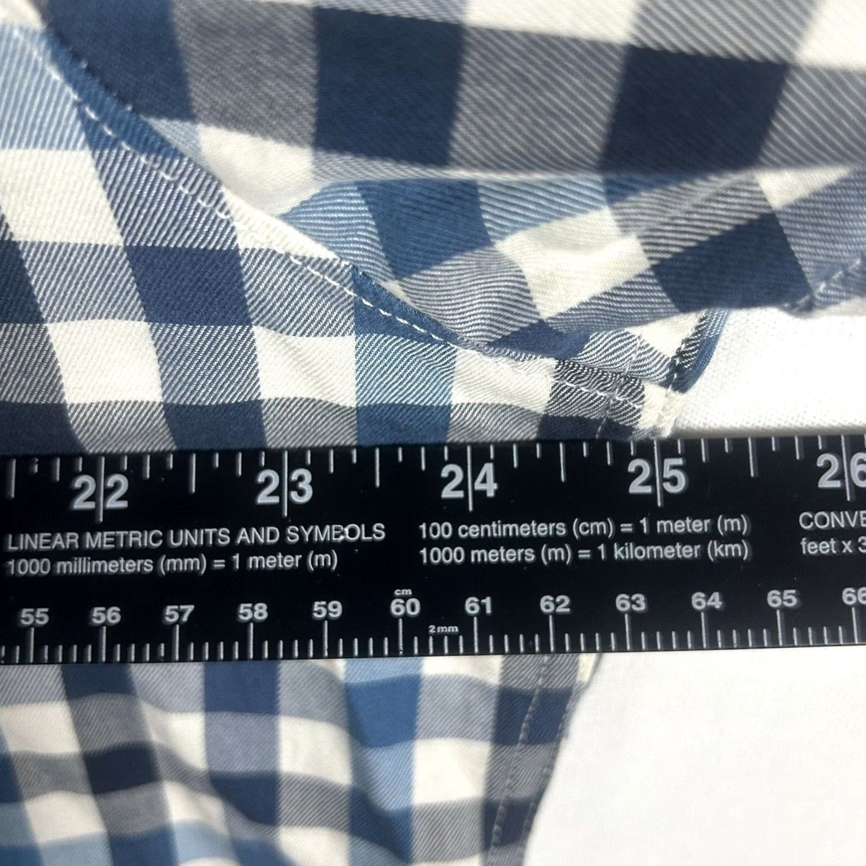 The North Face The North Face Button-Up Shirt Womens XL Blue Plaid Flannel Overshirt Relaxed Casual Shirt Size XL / US 12-14 / IT 48-50 - 6 Thumbnail