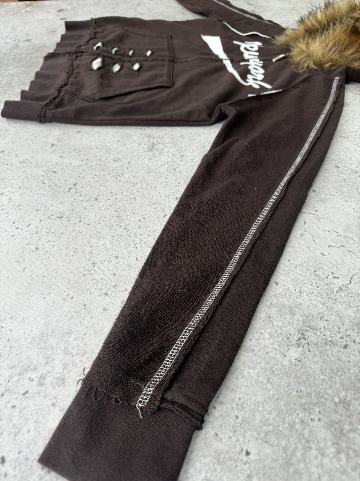 Hysteric Glamour Vintage Fur Hood LGB Number Nine Style Y2K Hoodie Size US S / EU 44-46 / 1 - 8 Thumbnail