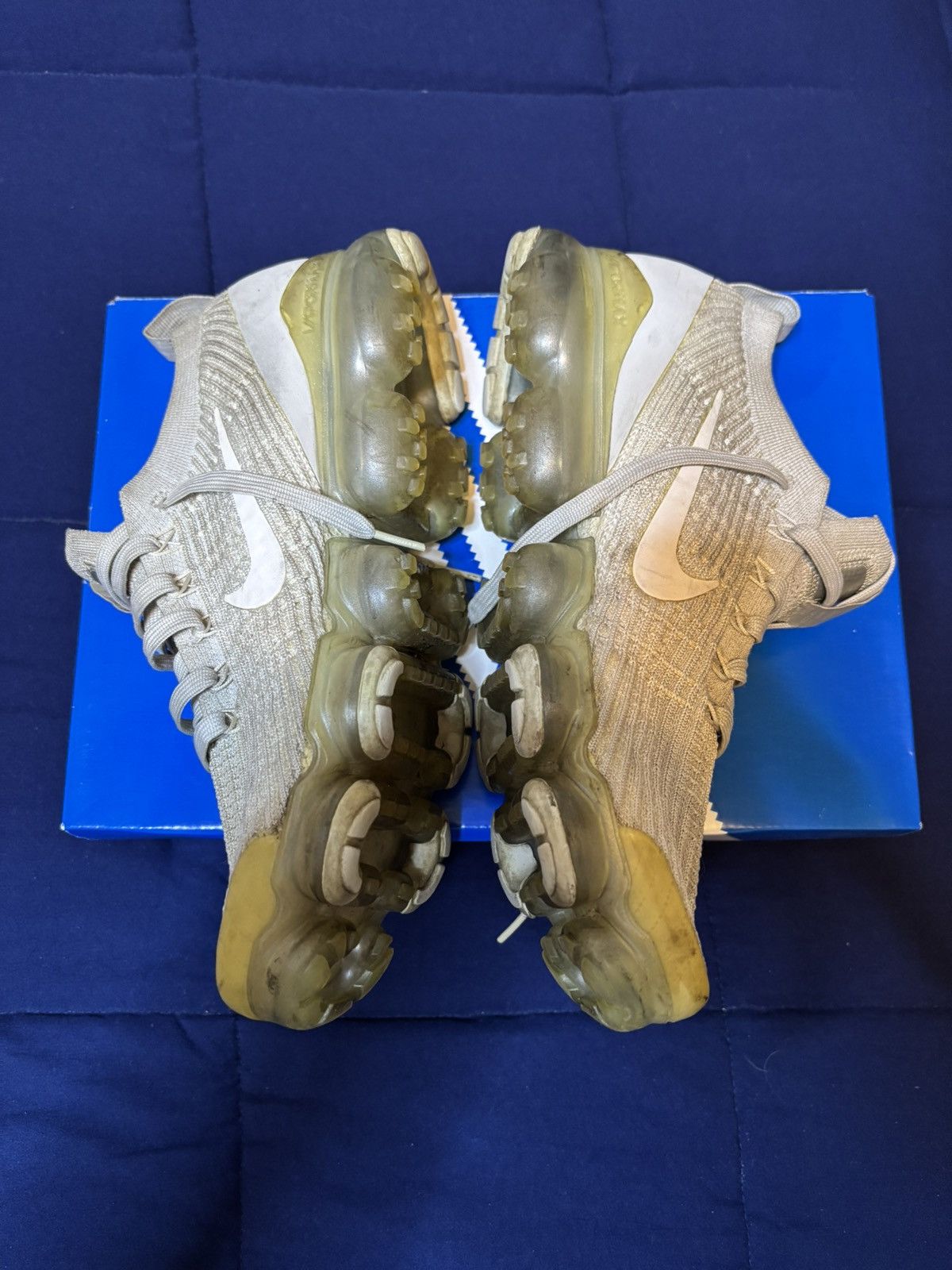 Nike Nike Vapormax Flyknit 3 Pure Platinum 2019 Size 9.5 Size US 9.5 / EU 42-43 - 4 Thumbnail