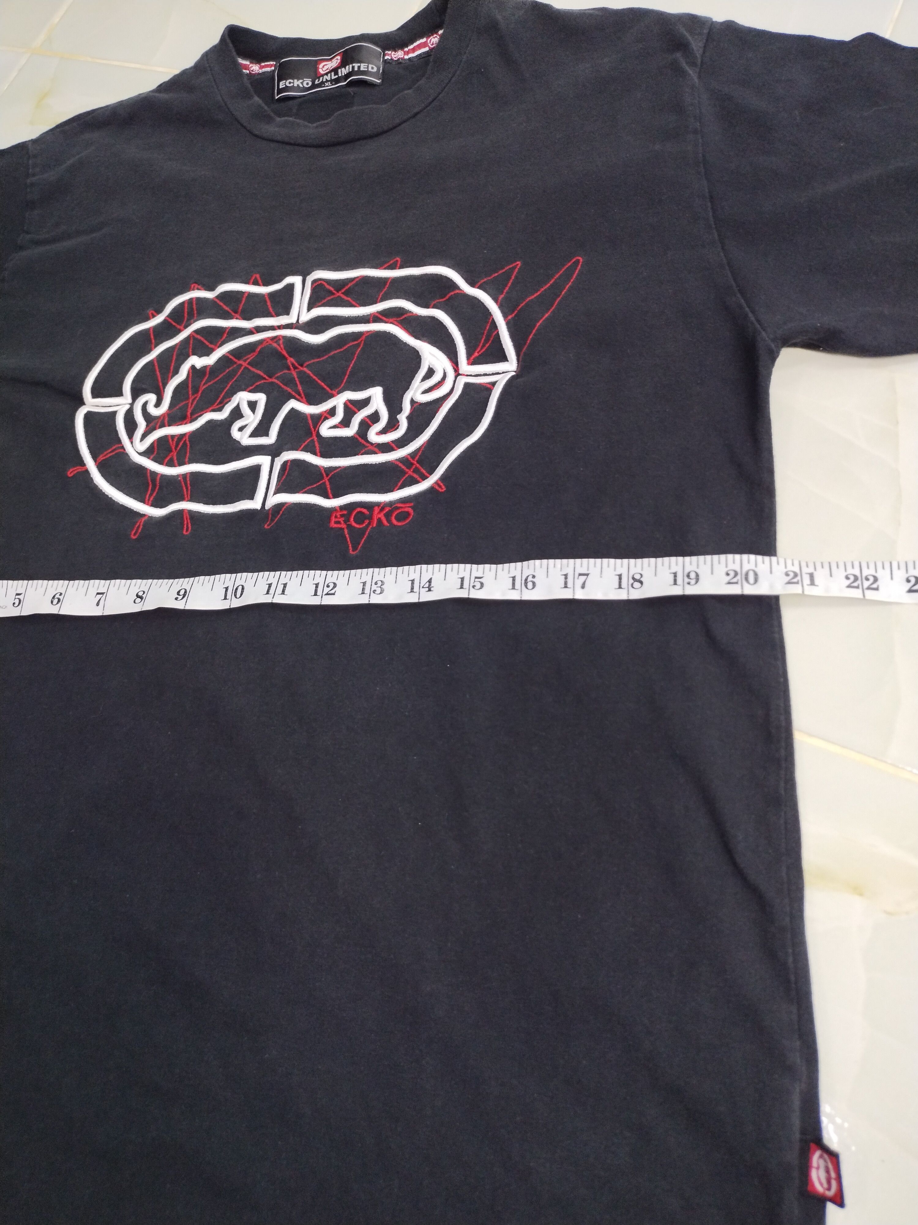 Ecko Unltd. Vintage Ecko Unltd. Embroidered Logo Shirt Tee Rare Size US M / EU 48-50 / 2 - 10 Thumbnail