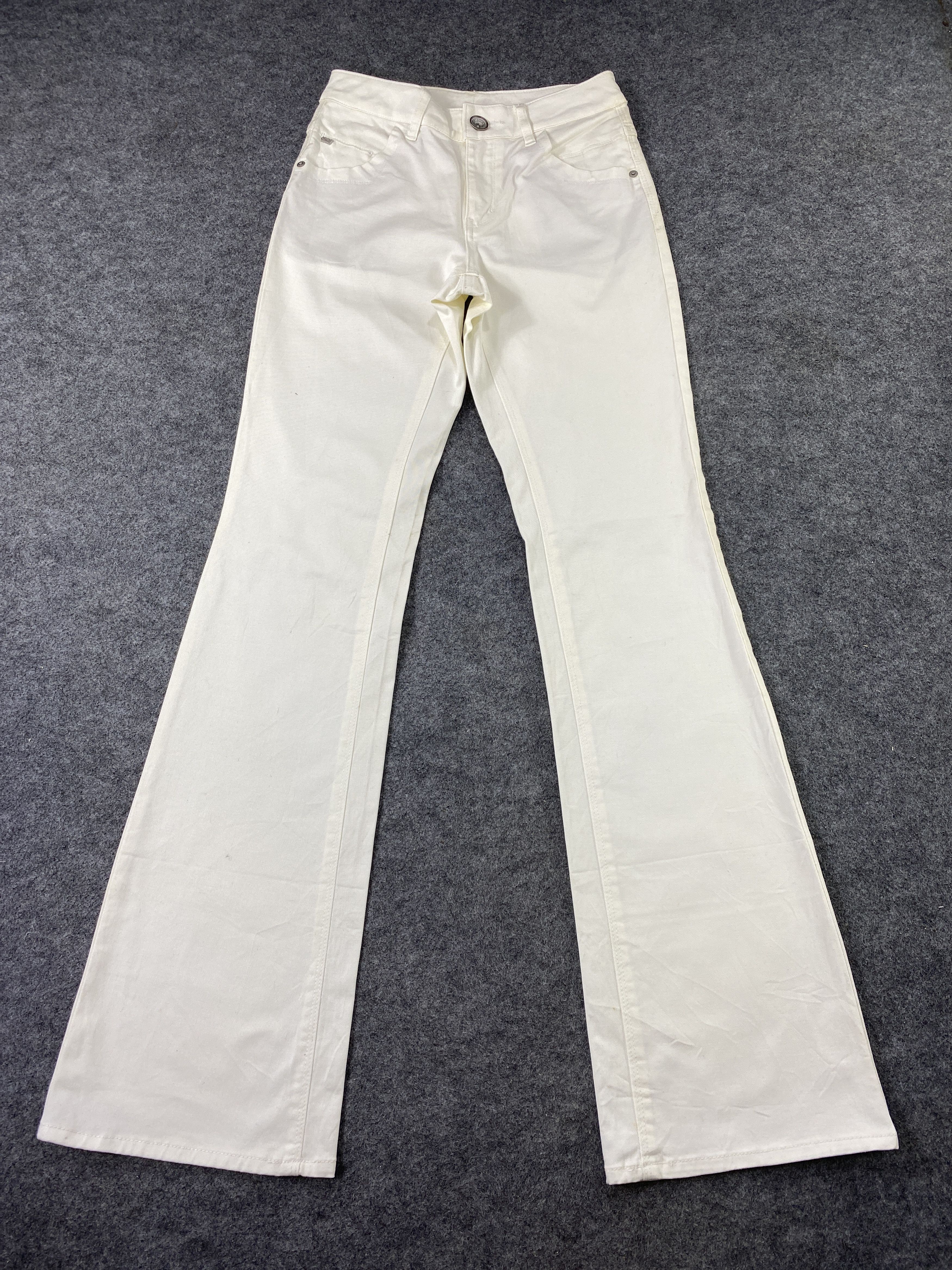 Jean Bobson Flare white Jeans - J1122 Size US 27 - 2 Thumbnail