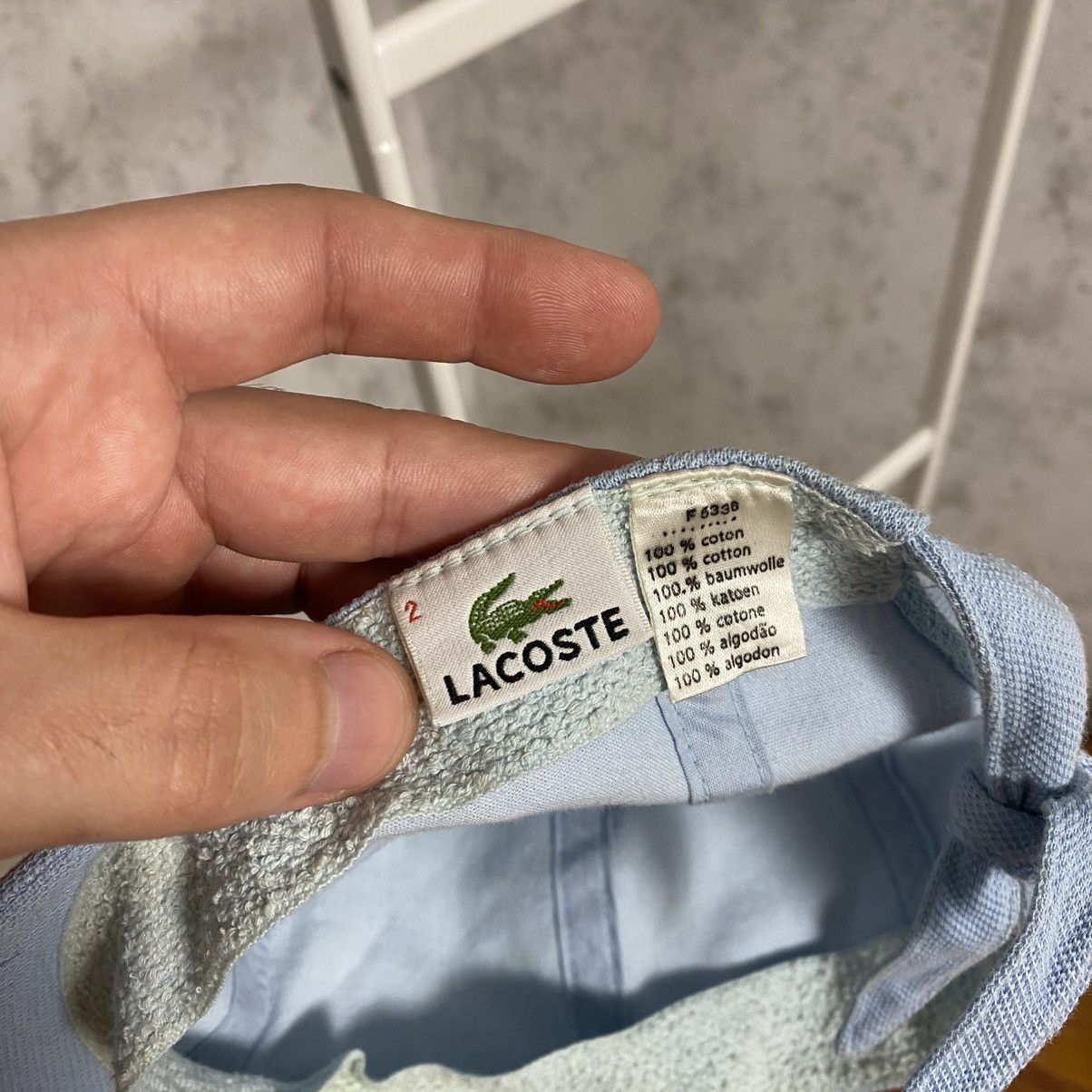 Lacoste 90’s Vintage Lacoste Cap Snapback Logo Size ONE SIZE - 6 Thumbnail