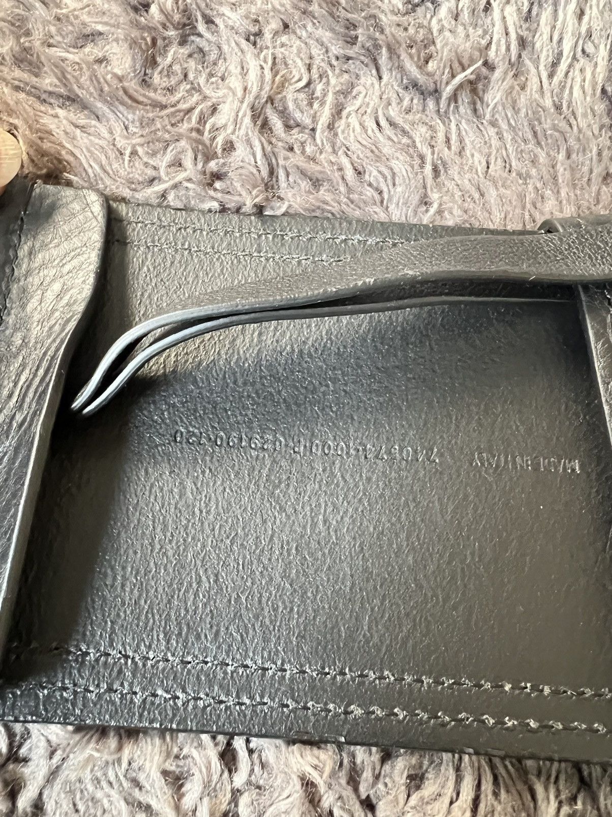 Balenciaga Balenciaga Force Leather Belt Size 40 - 15 Thumbnail