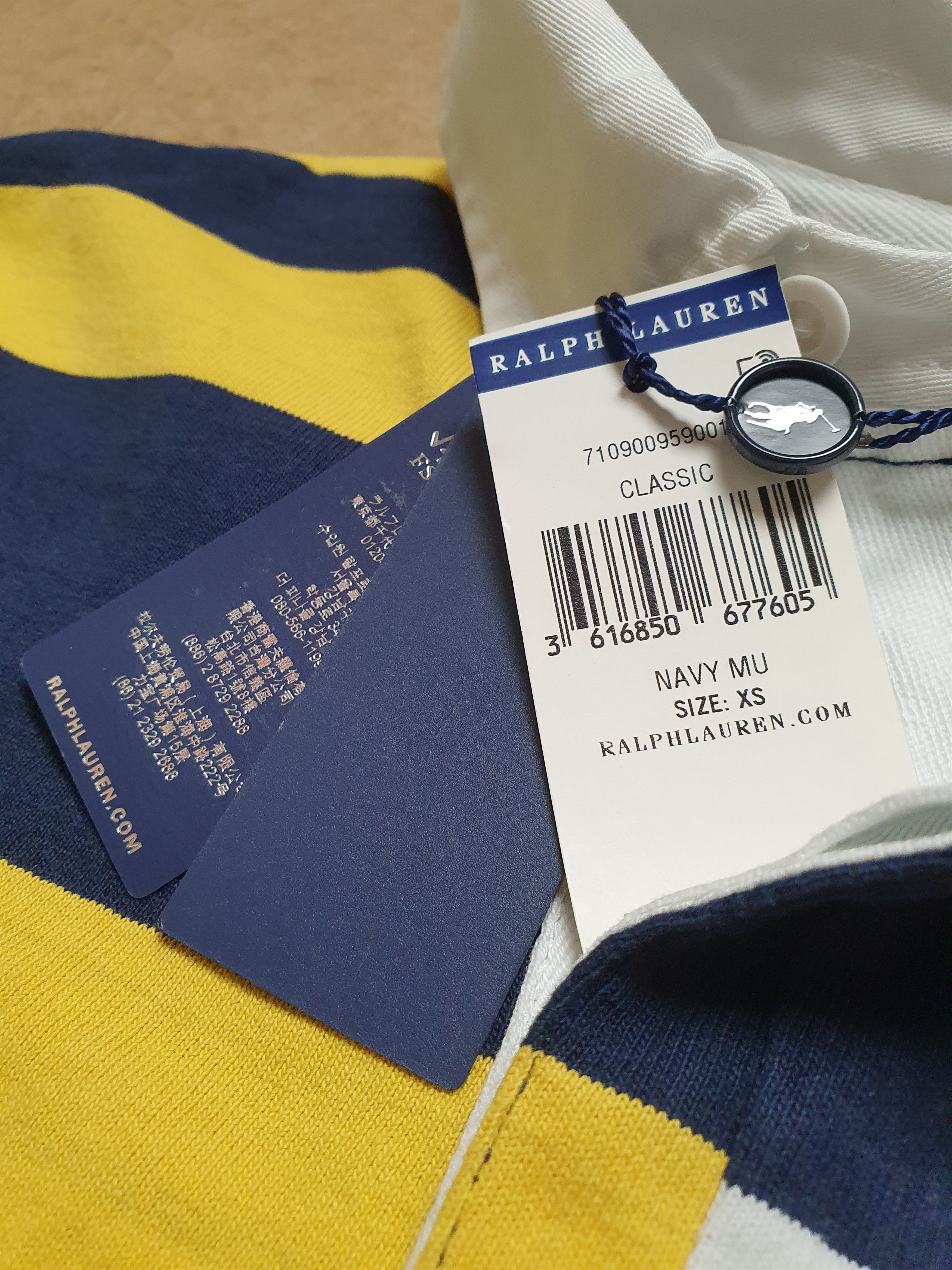 Polo Ralph Lauren Vintage Sweater Polo Ralph Lauren Clissic Rugby jersey Size US XS / EU 42 / 0 - 5 Thumbnail