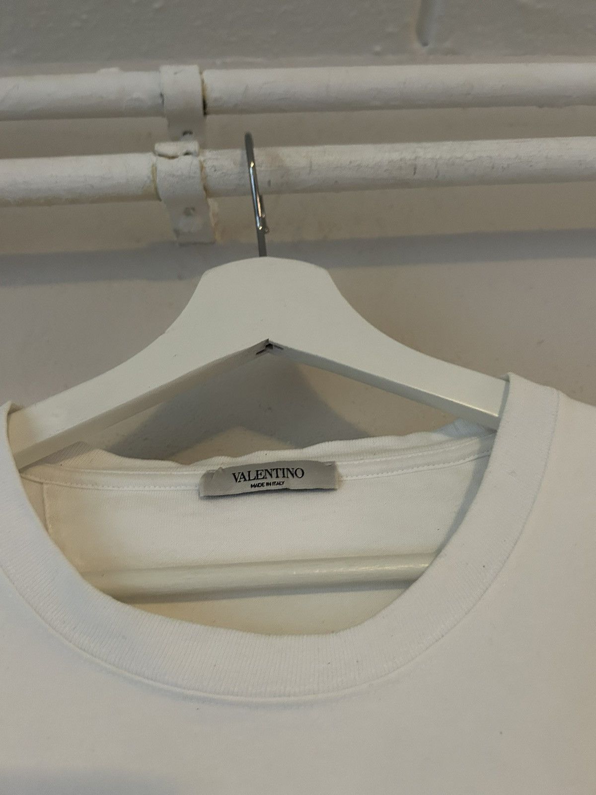 Undercover × Valentino White Printed T-Shirt Size US L / EU 52-54 / 3 - 5 Thumbnail