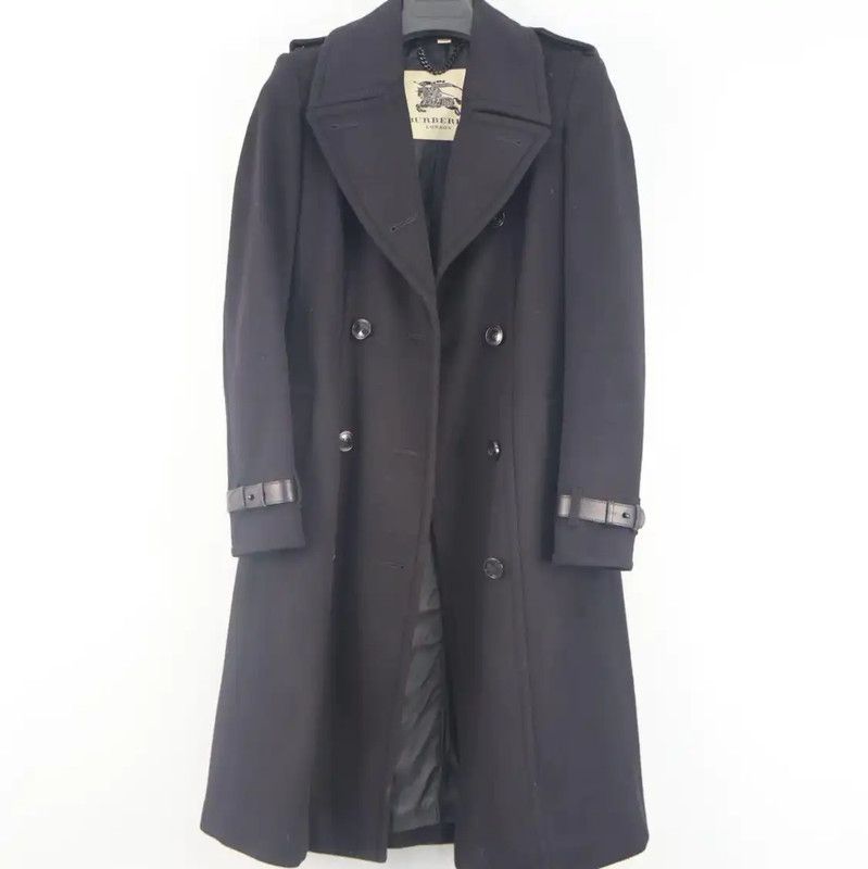 Burberry Burberry Black Women's Coat Size S Size S / US 4 / IT 40 - 1 Thumbnail