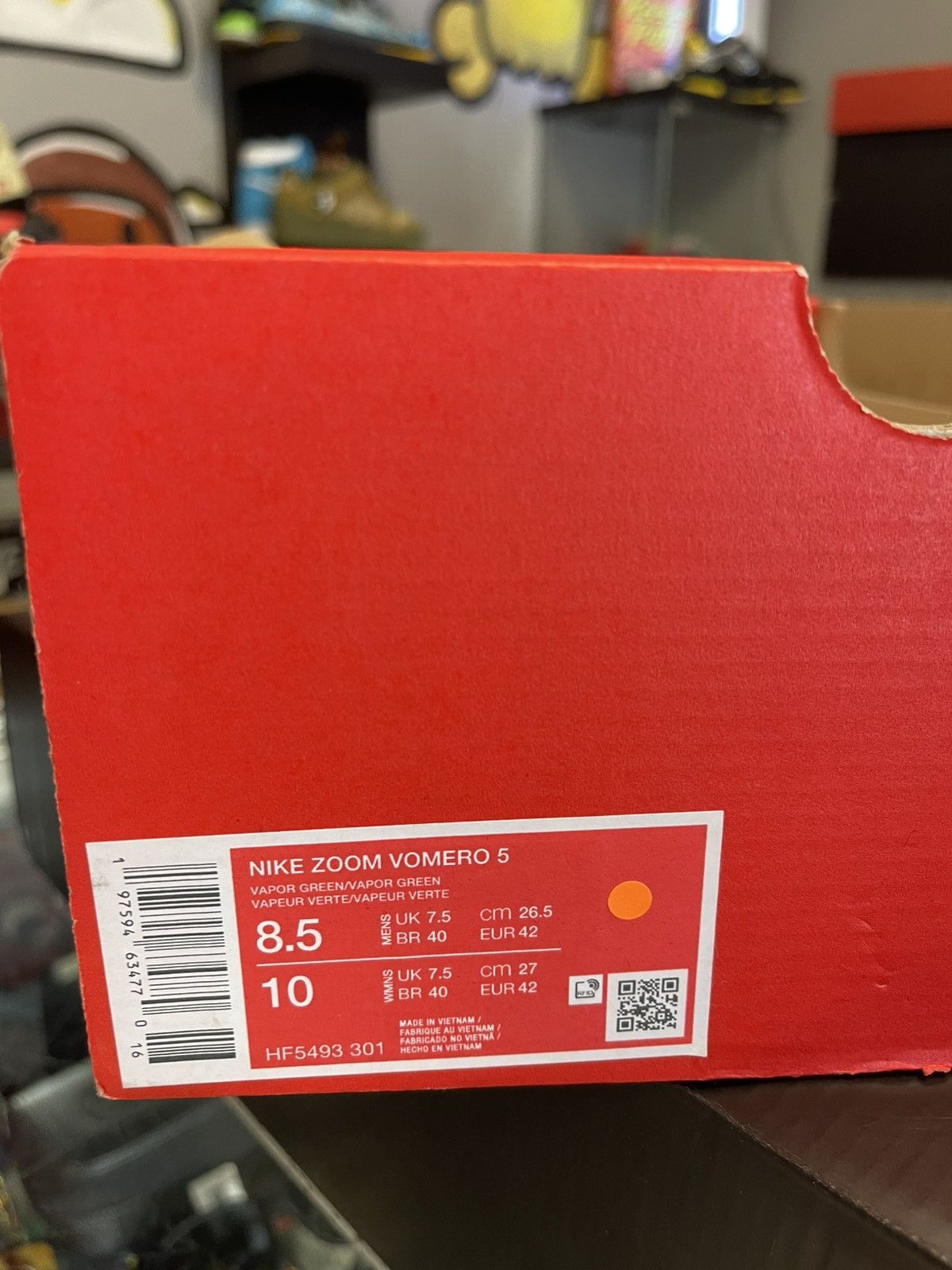 Nike Size 8.5 - Nike Zoom Vomero 5 Lime Green Clean! Size US 8.5 / EU 41-42 - 10 Thumbnail