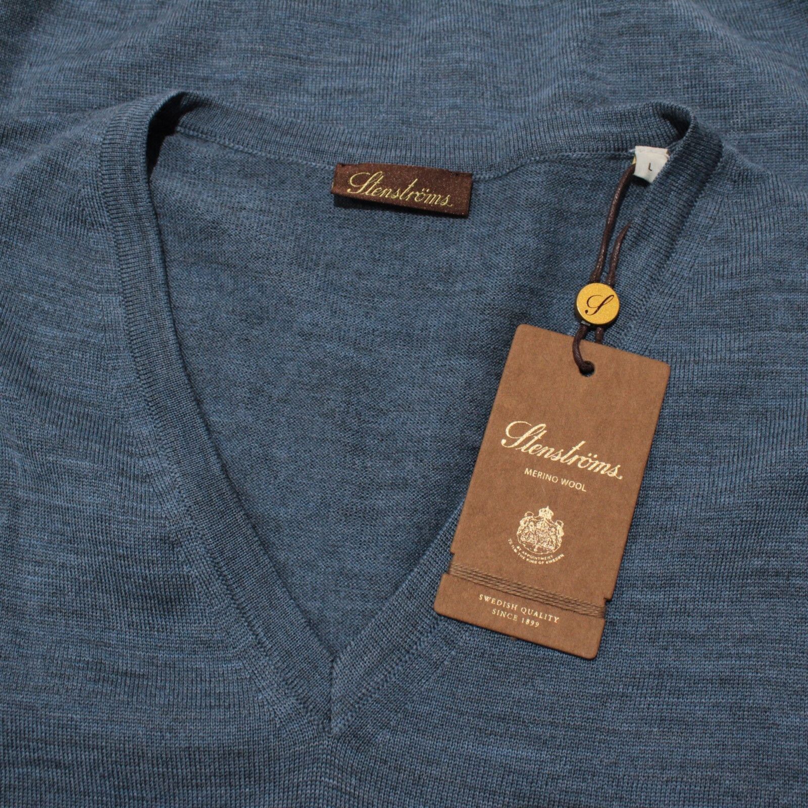 Other Stenstroms Sweater Size US L in Blue Size US L / EU 52-54 / 3 - 1 Thumbnail