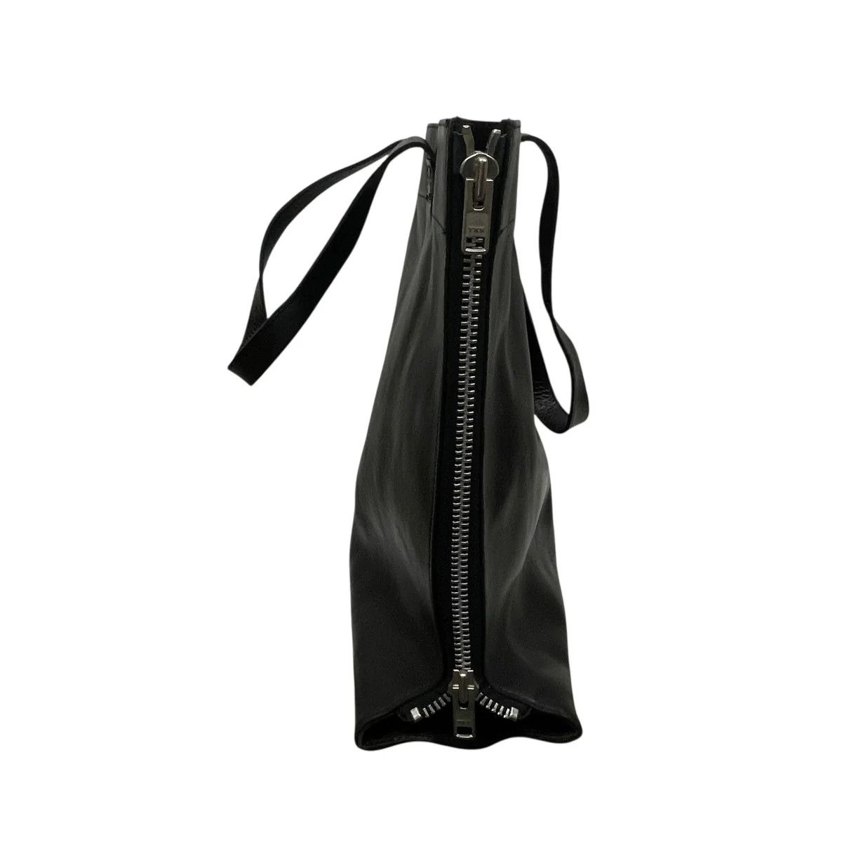 Yohji Yamamoto YOHJI YAMAMOTO/ 23SS Side Zip Leather Tote Bag Size ONE SIZE - 3 Thumbnail