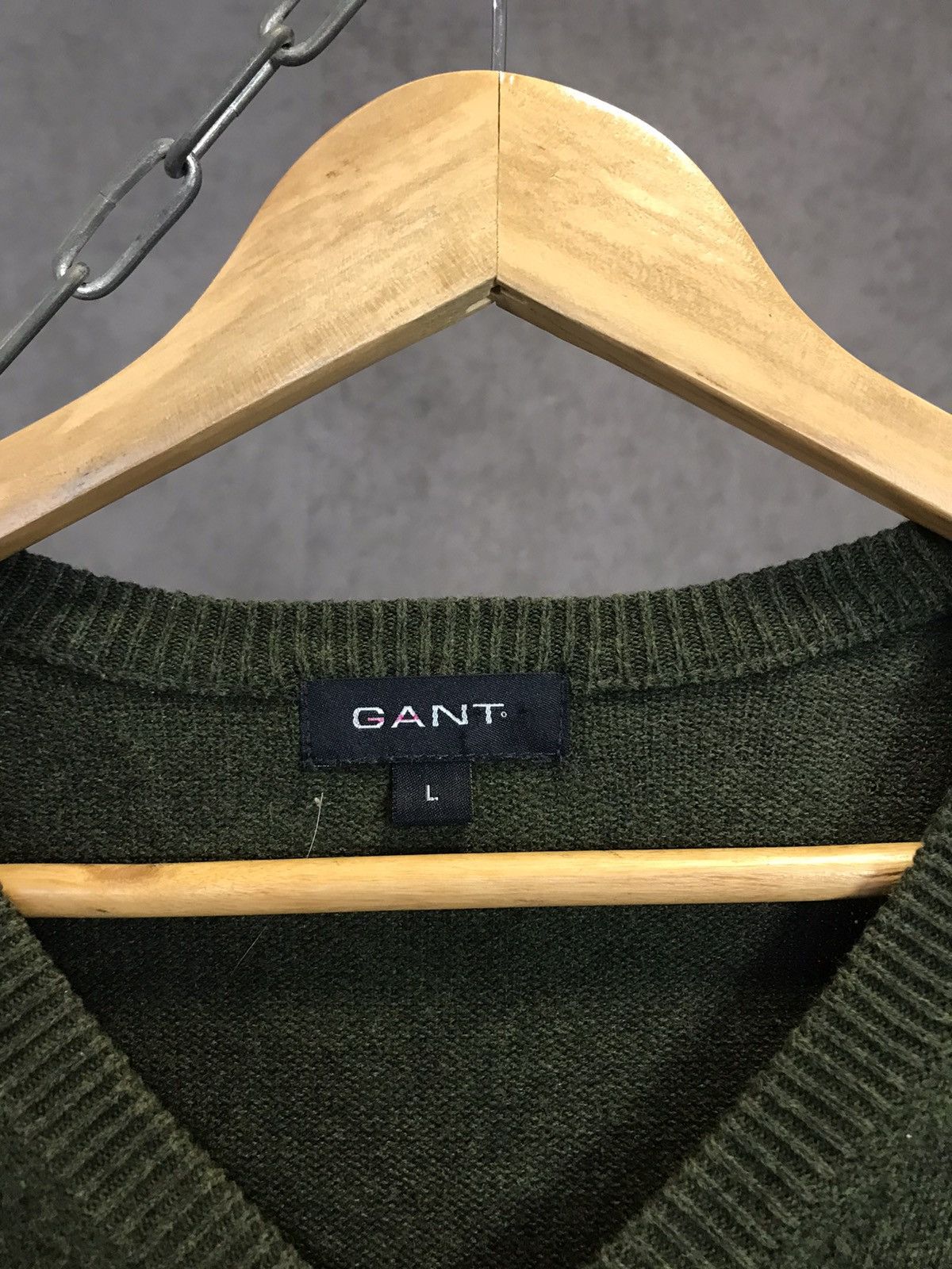 Gant Gant V Neck Sweater Size US L / EU 52-54 / 3 - 4 Thumbnail