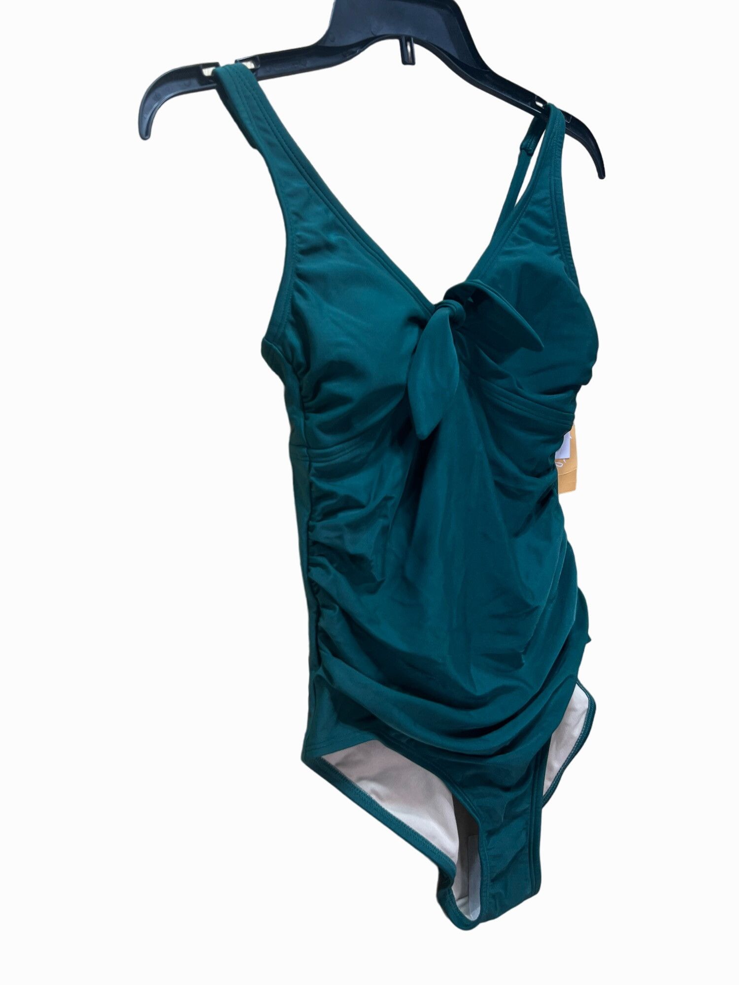 Other Kona Sol - Women's Tie-Front One Piece Swimsuit - Green - S Size ONE SIZE - 14 Thumbnail