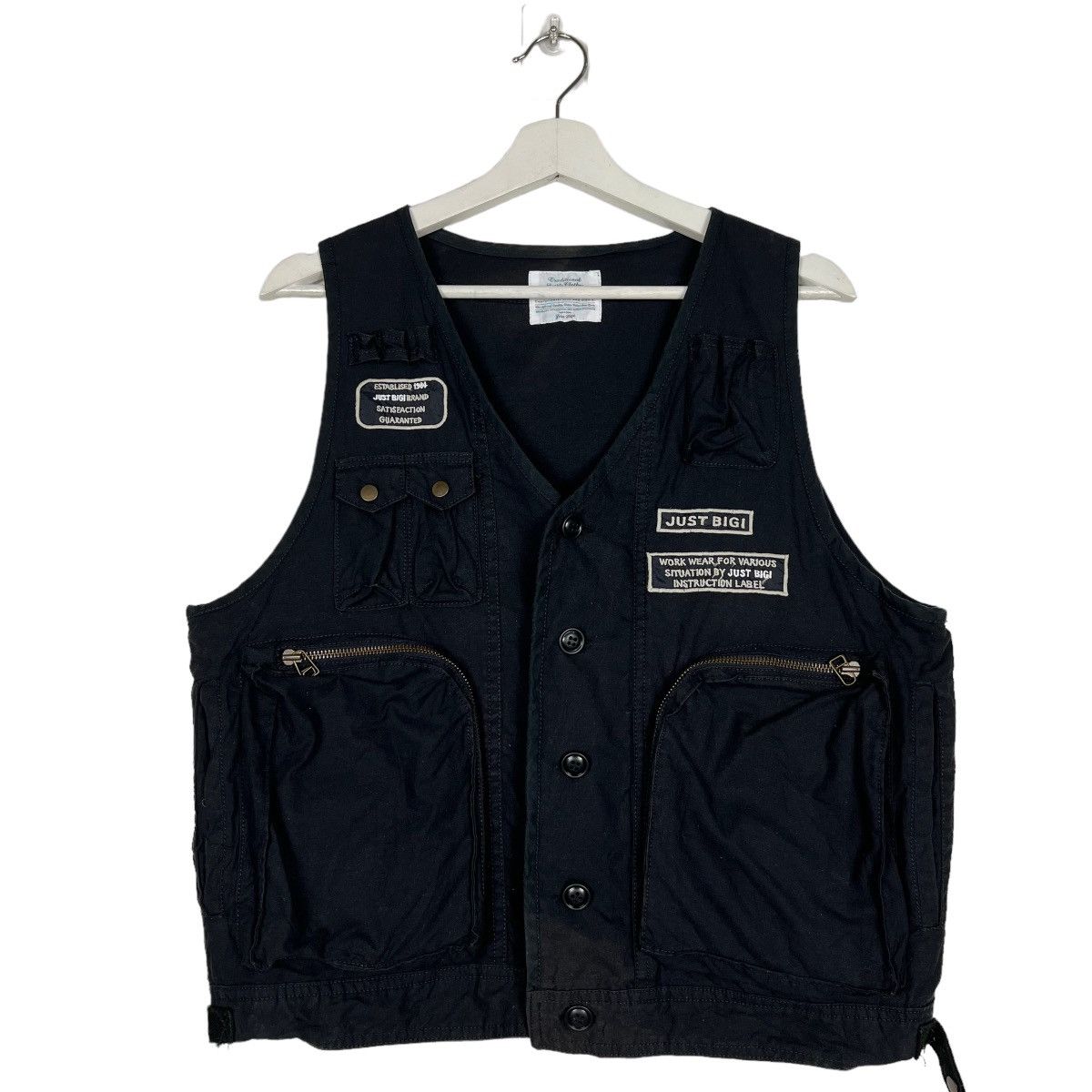 BIGI 🔥 JUST BIGI CARGO TACTICAL TANK TOP VEST Size US L / EU 52-54 / 3 - 2 Thumbnail