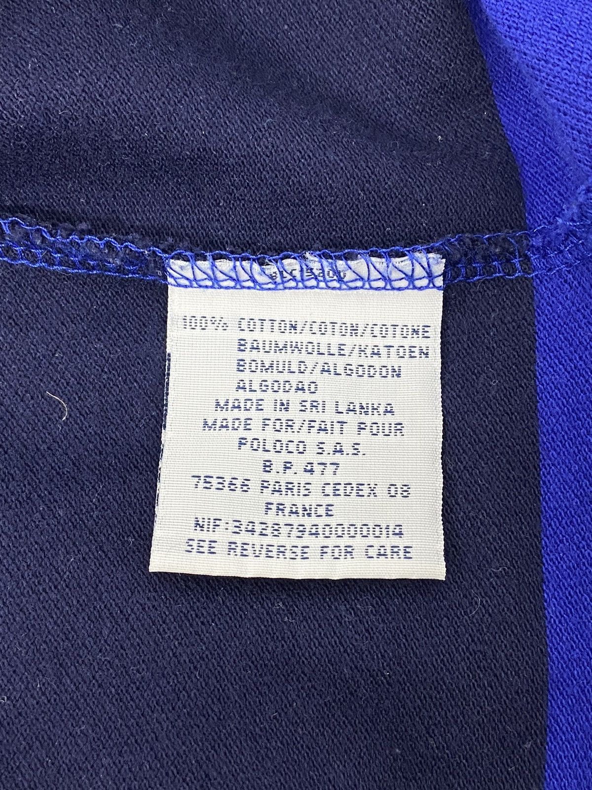 Vintage 1990’s Vintage Polo by Ralph Lauren Stripped Rugby Shirt Size US L / EU 52-54 / 3 - 9 Thumbnail