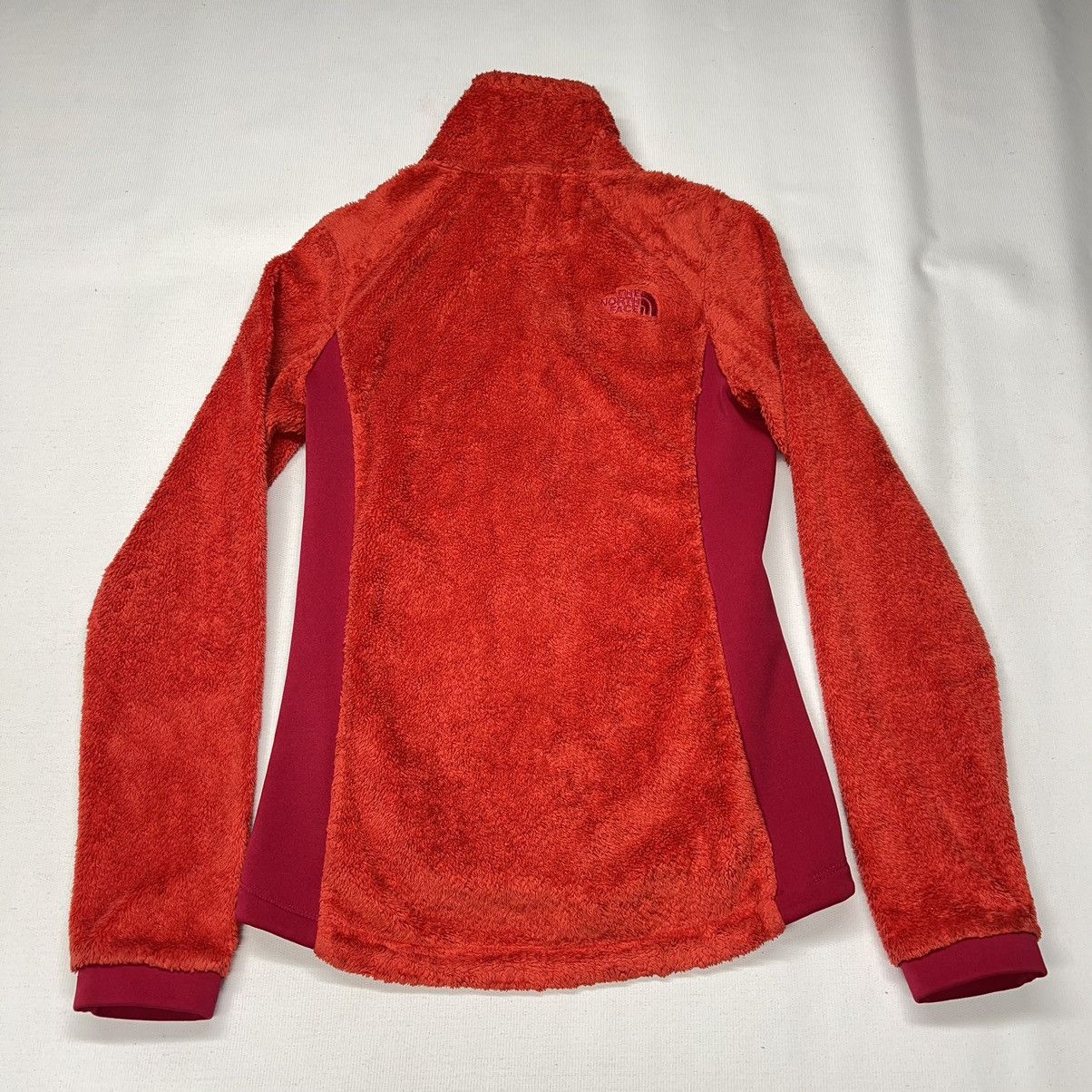 The North Face The North Face Jacket Fleece Red Zip Pocket Fuzzy Active Size XS / US 0-2 / IT 36-38 - 15 Thumbnail