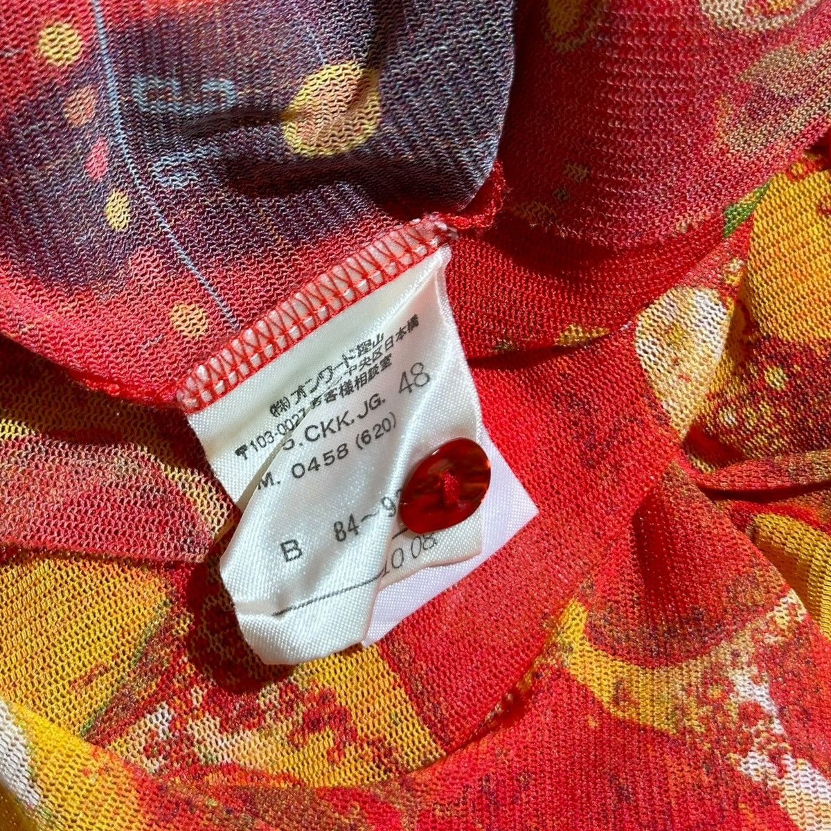 Jean Paul Gaultier Archive bateria mesh button down Size US M / EU 48-50 / 2 - 4 Thumbnail
