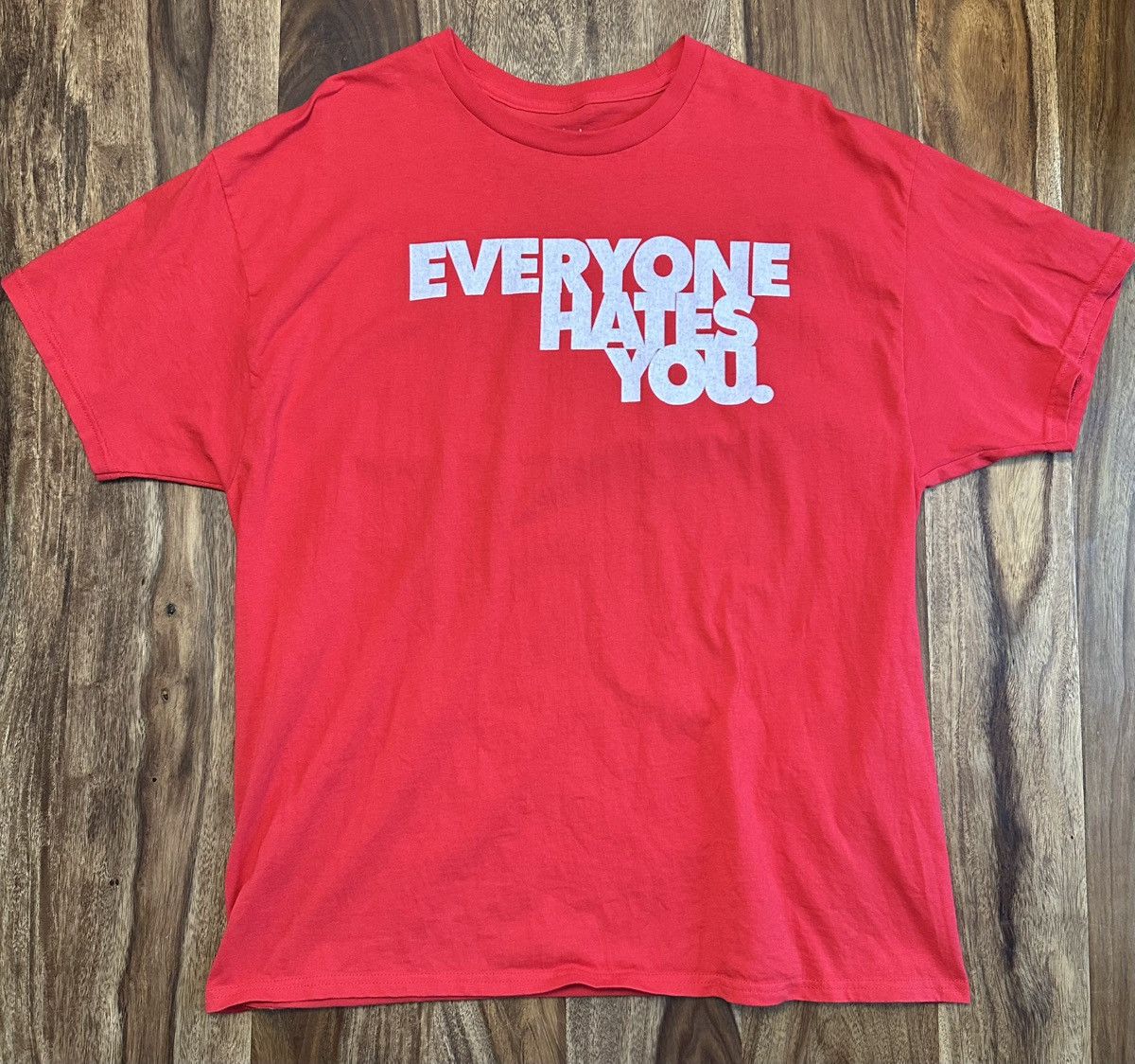 Designer STUNMIC REHABILITATION Everyone Hates You Size US XL / EU 56 / 4 - 1 Thumbnail