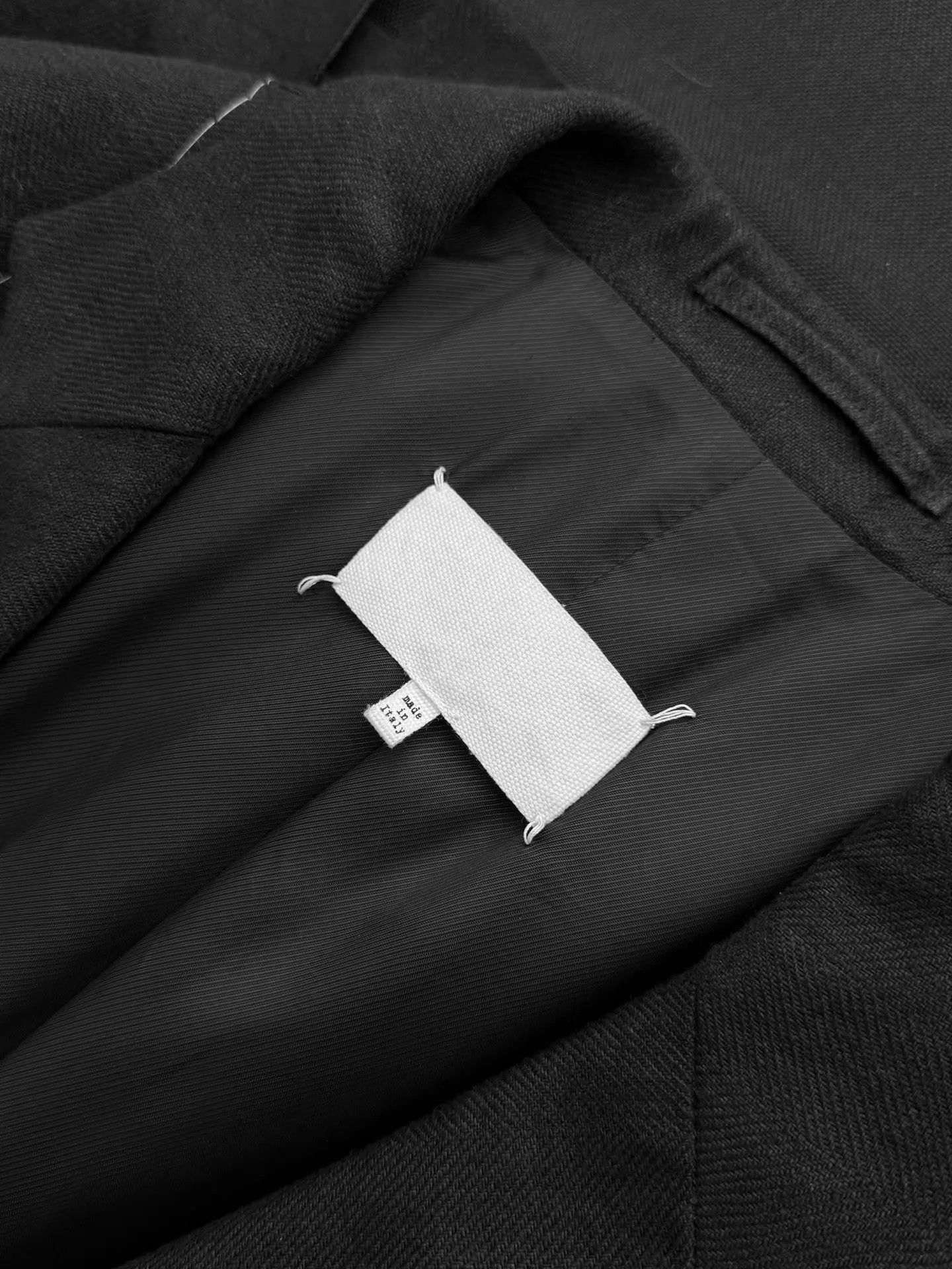 Maison Margiela Maison Margiela Black Oversize Visible Stitch Suit 48 Size 48R - 6 Thumbnail