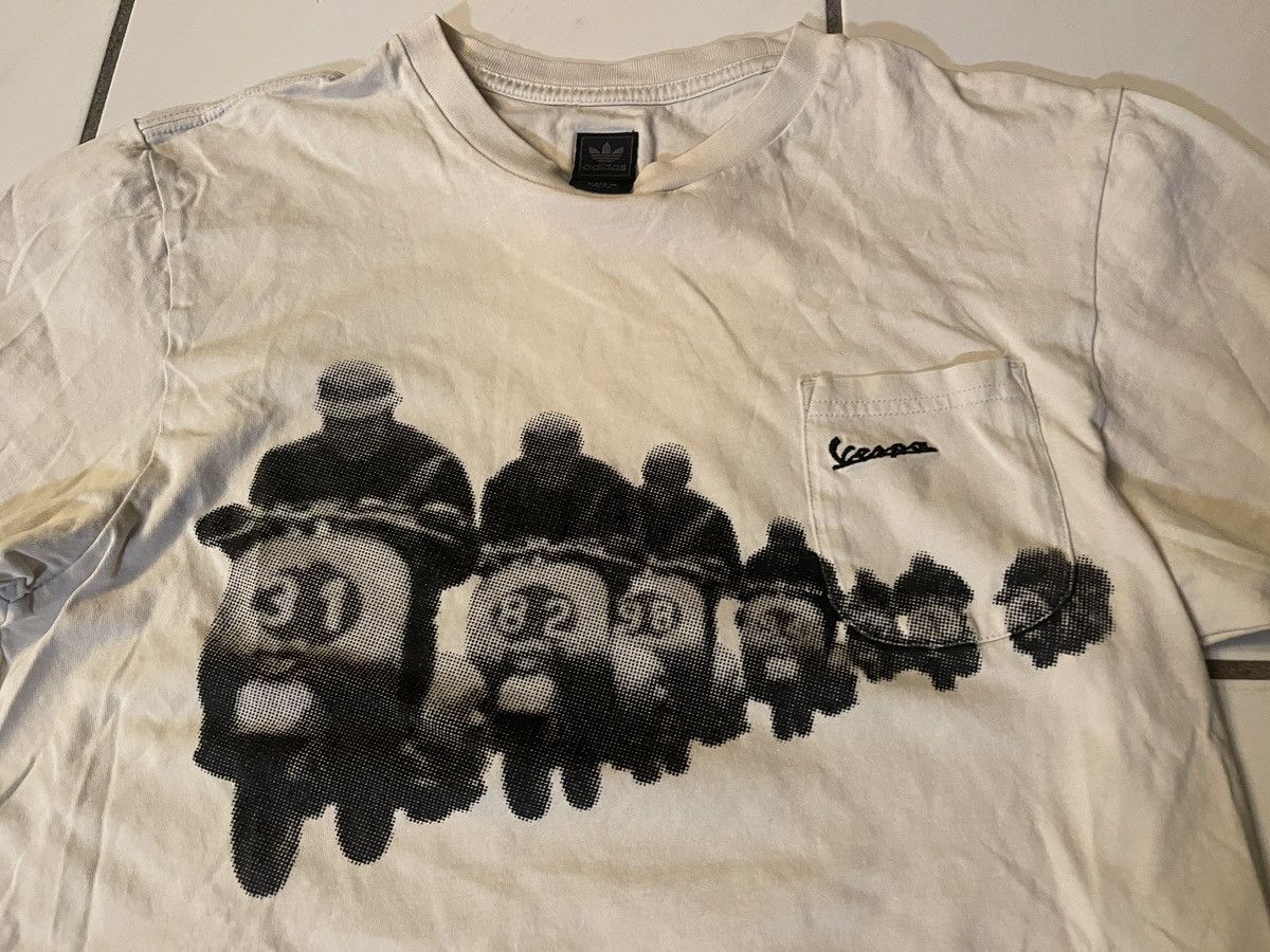 Adidas Adidas Vespa Scooter T-Shirt Italia RARE Men’s Small Size US S / EU 44-46 / 1 - 2 Thumbnail