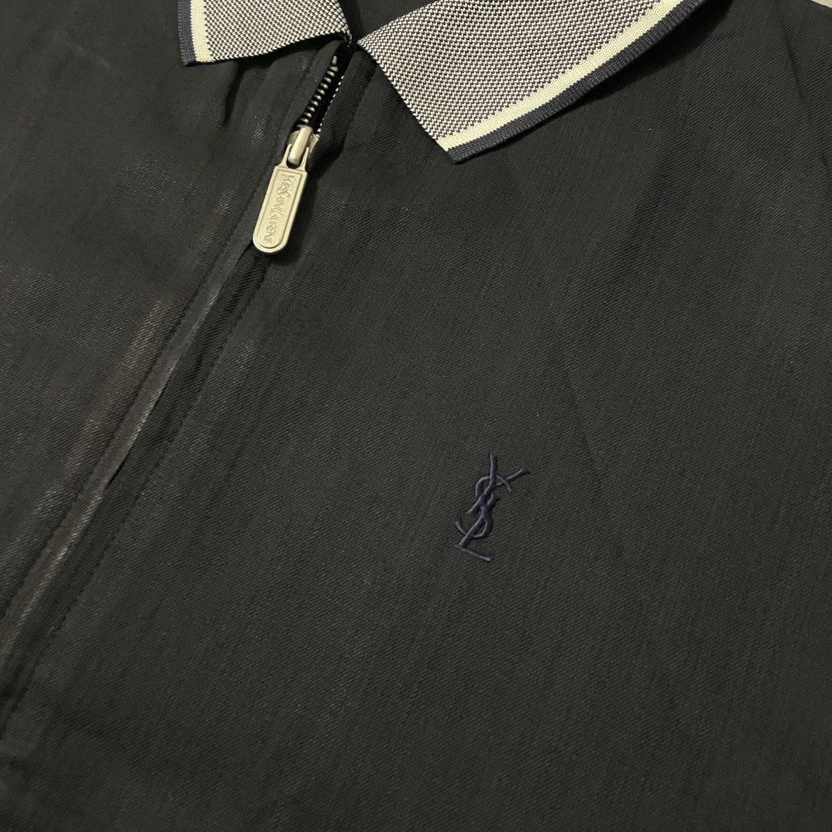 Yves Saint Laurent Vintage YSL Yves Saint Laurent Sheer Work Casual Jacket Size US L / EU 52-54 / 3 - 4 Thumbnail