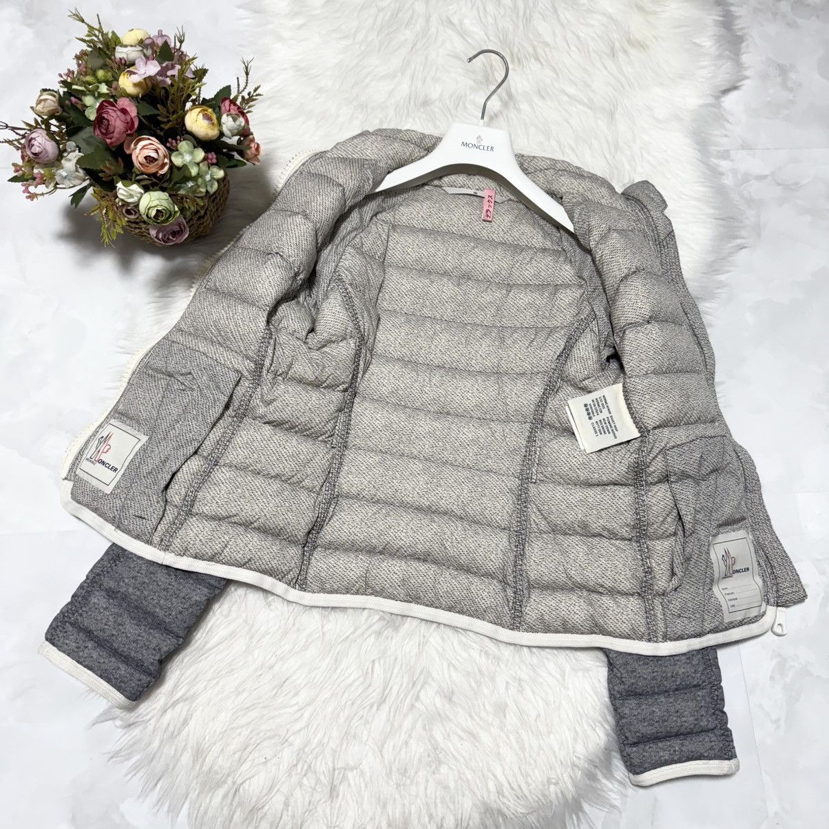 Moncler Grenoble Genuine Moncler Grenoble Piping Design Down Jacket 2 Gray Size L / US 10 / IT 46 - 12 Thumbnail