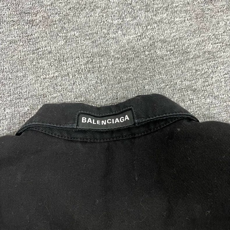 Balenciaga Balenciaga size 38 Deconstructing Denim Jacket 2502-Nextarr Size US M / EU 48-50 / 2 - 6 Thumbnail
