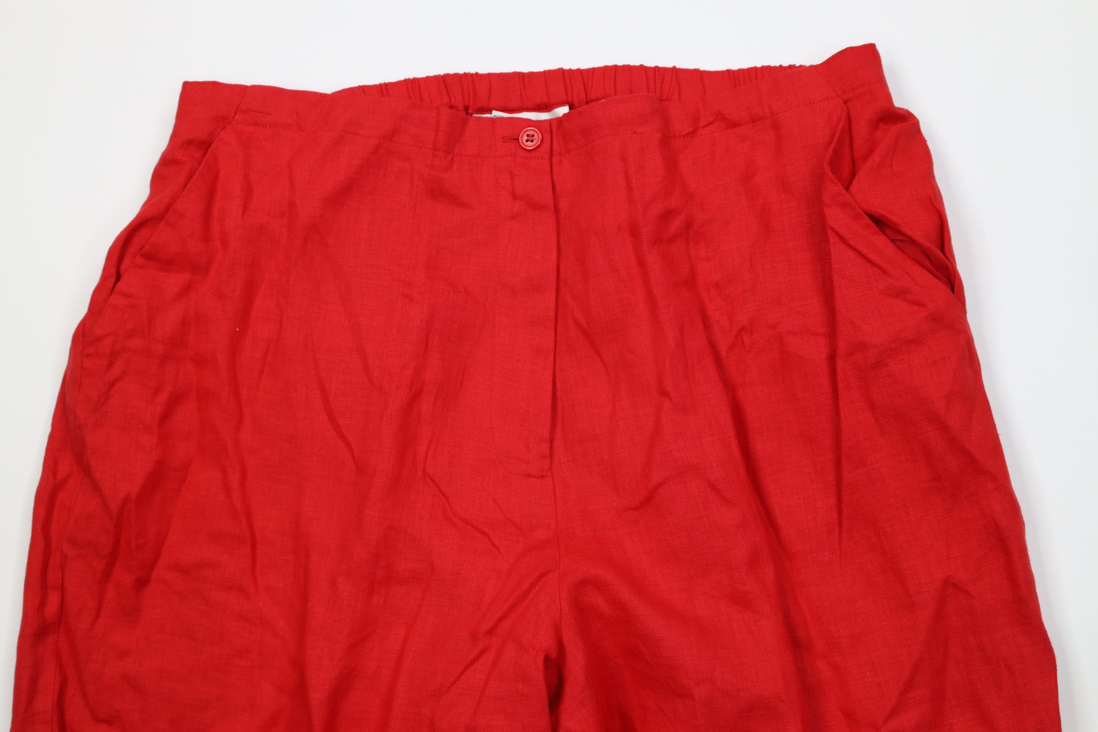 Bloomingdale's Vintage 80s 90s Bloomingdales Lagenlook Linen 2 Piece Suit Size XXL / US 16-18 / IT 52-54 - 9 Thumbnail