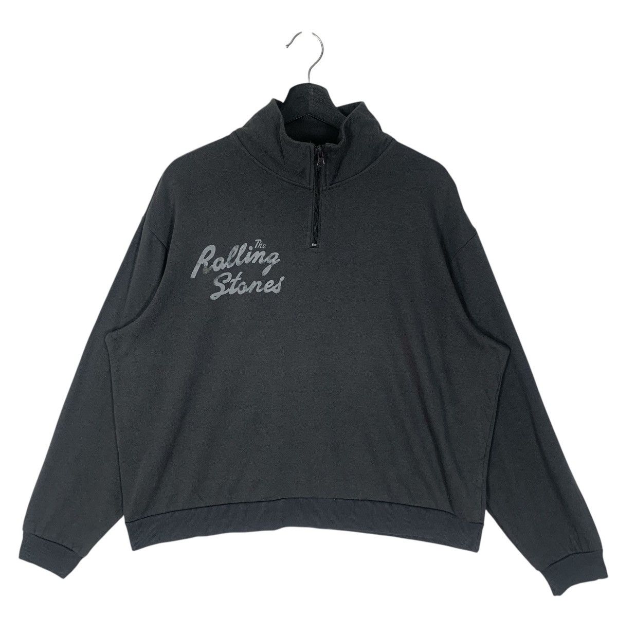 Band Tees The Rolling Stones Rock Band Band Tee Half Zippe Sweatshirt Size US XL / EU 56 / 4 - 2 Thumbnail