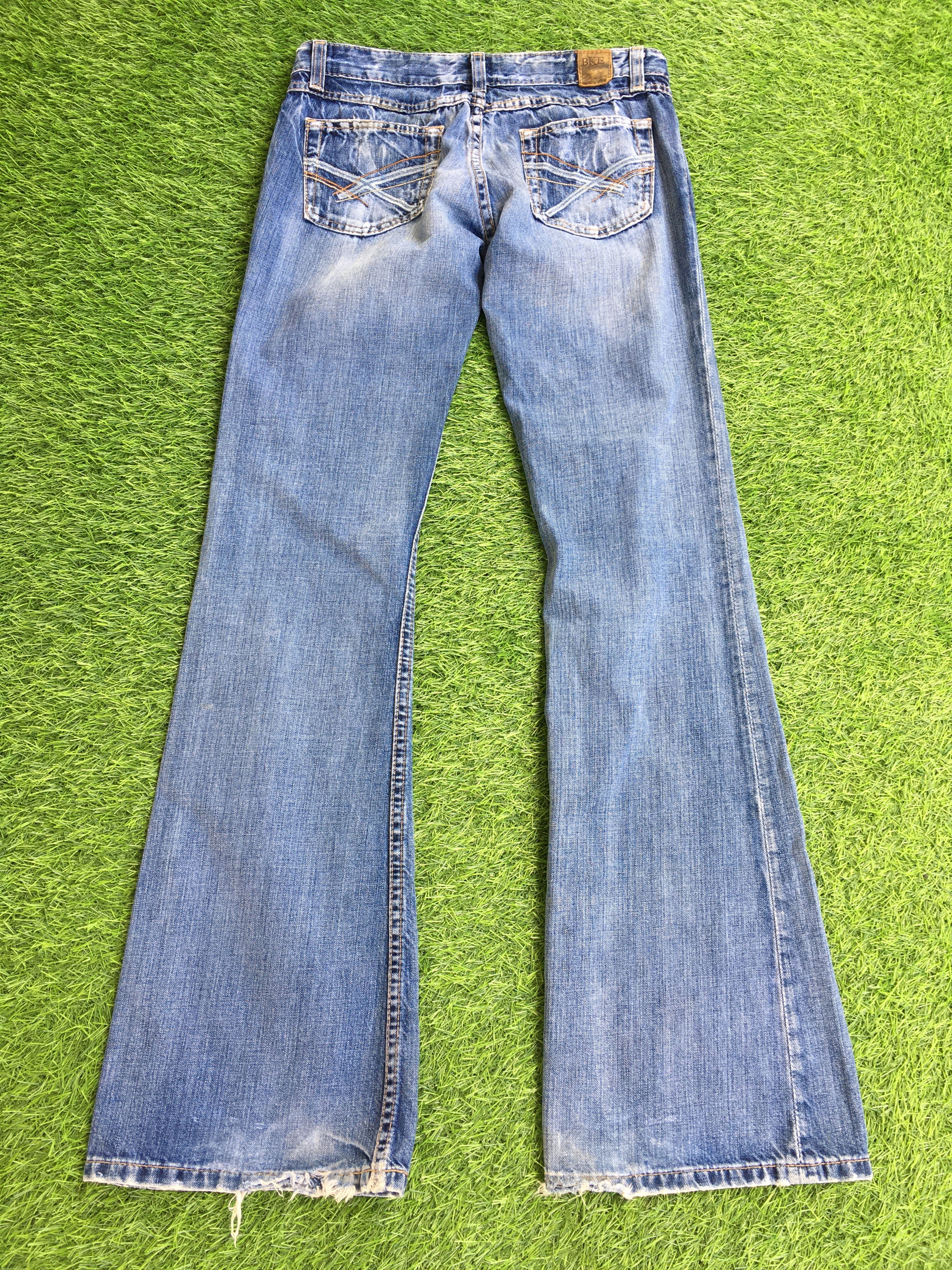 Designer BKE Denim Bootcut Jeans D-1088 Size 27" / US 4 / IT 40 - 2 Thumbnail