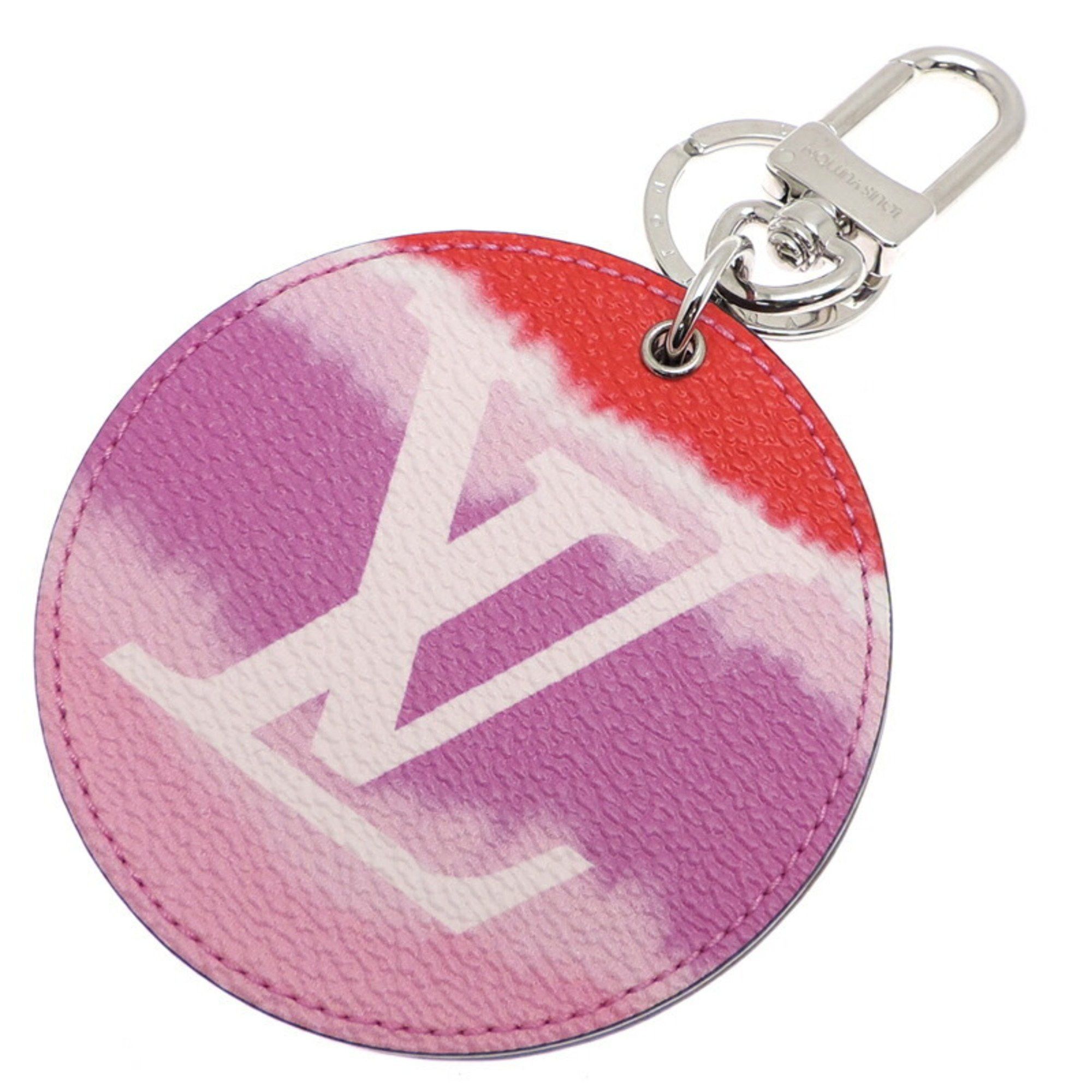 Louis Vuitton Louis Vuitton Portecle Miroir Initial Women's and Men's Keychain M69291 Monogram Escar Pink Size ONE SIZE - 1 Thumbnail