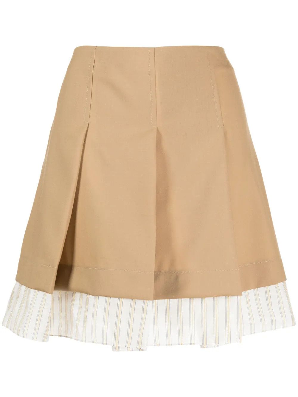 Marni o1y1125 Mini Skirt in Camel Size 32" / US 10 / IT 46 - 1 Thumbnail